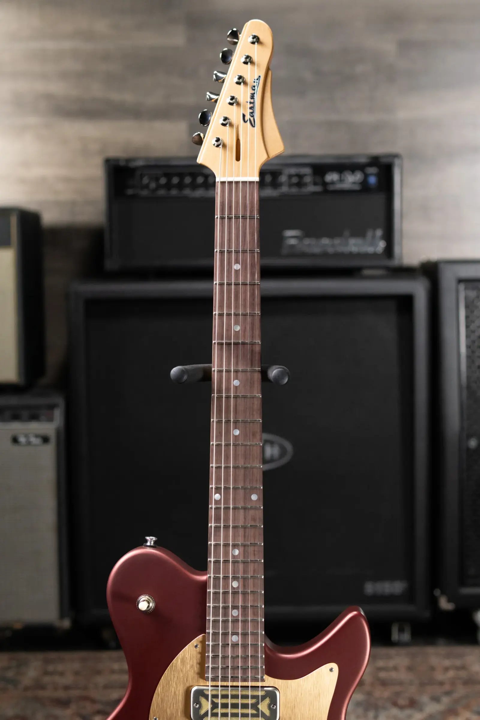Eastman Guitars FullerTone Offset '62 Electric Guitar - Dakota Red with Gig Bag