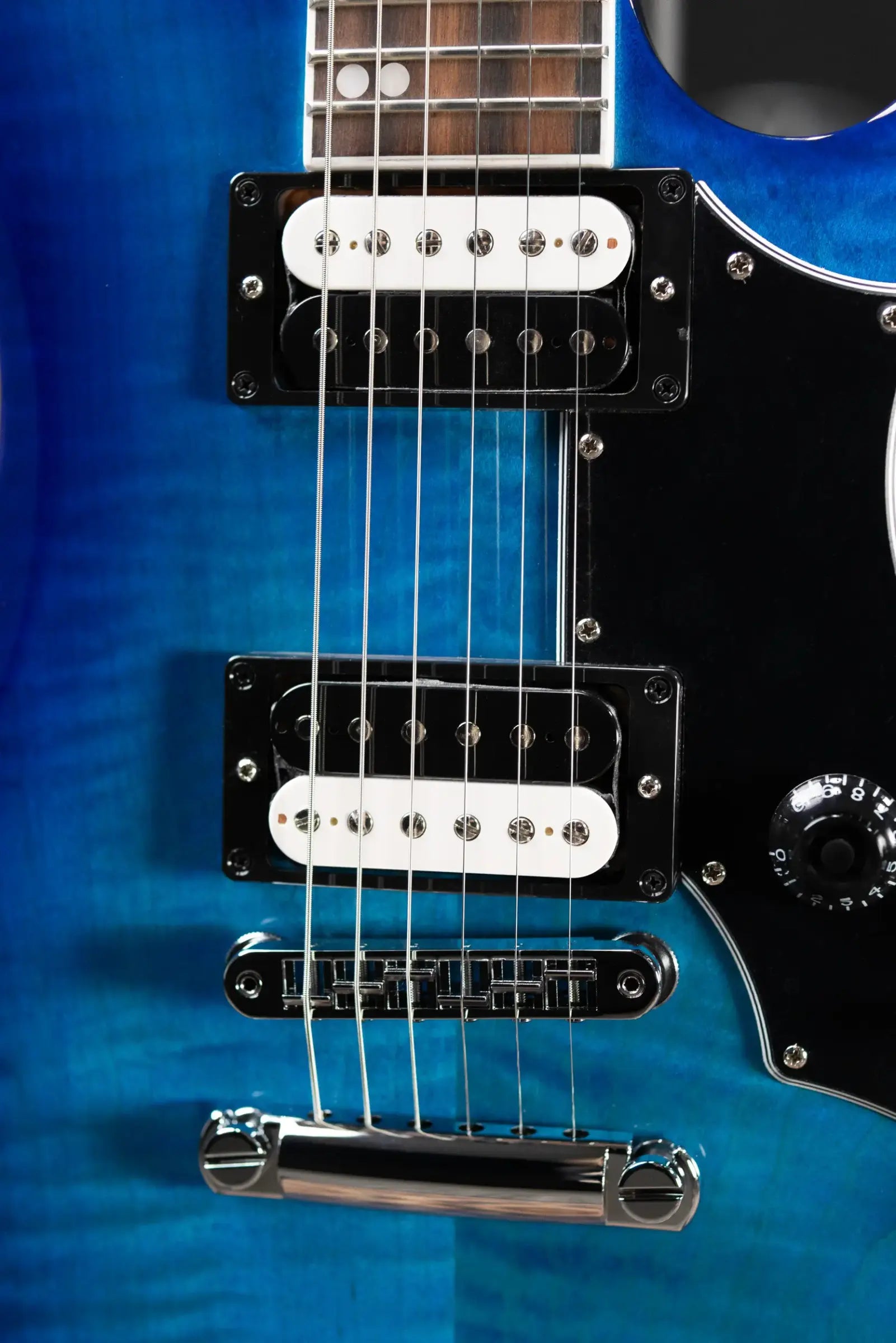 Gibson Victory Figured Electric Guitar - Cobalt Burst with Hardshell Case