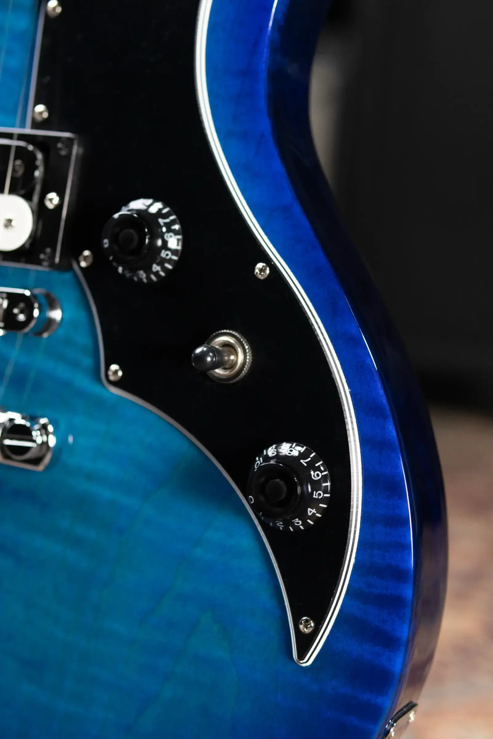 Gibson Victory Figured Electric Guitar - Cobalt Burst with Hardshell Case