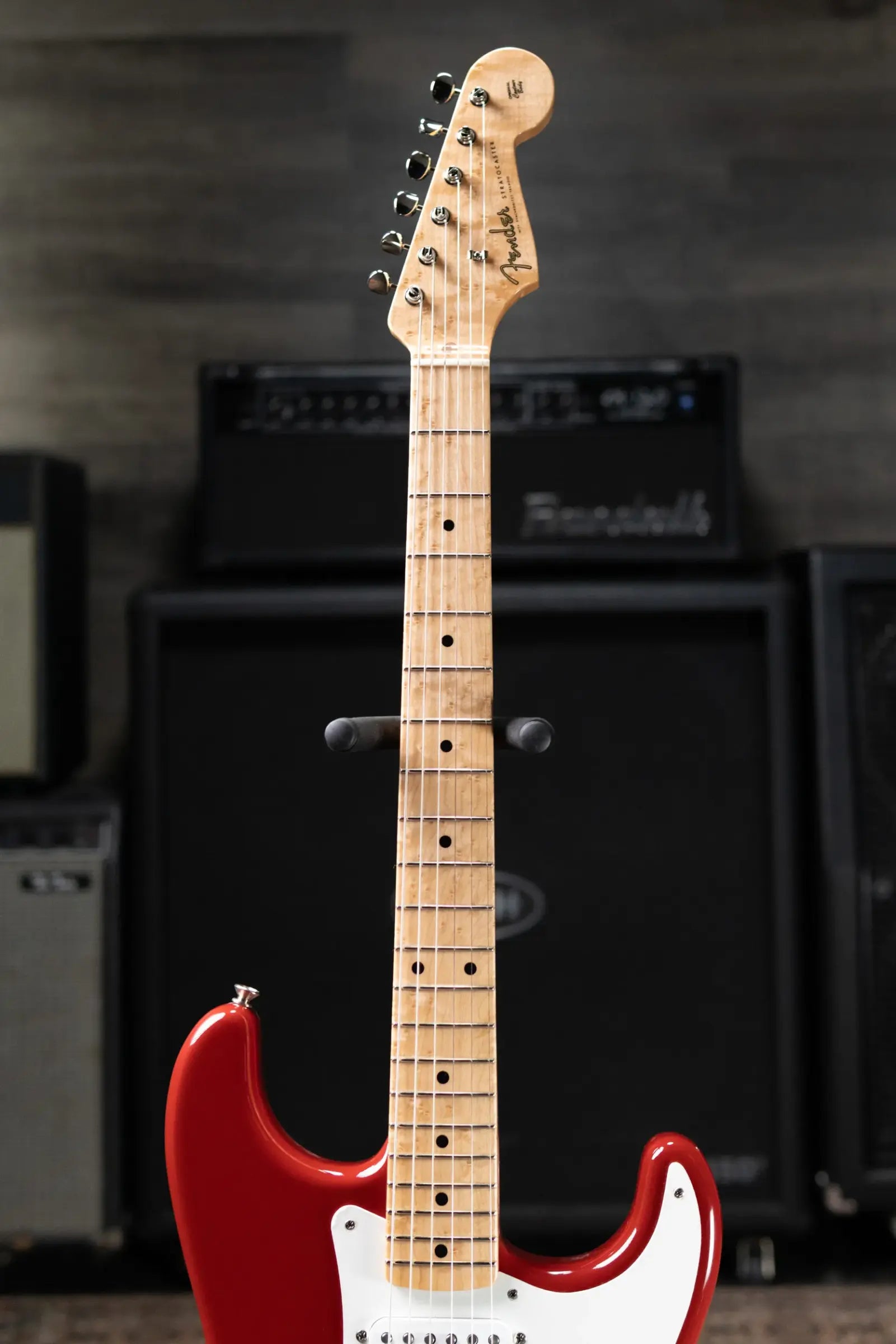 Fender Custom Shop '56 Stratocaster NOS Electric Guitar - Cimarron Red with Hardshell Case