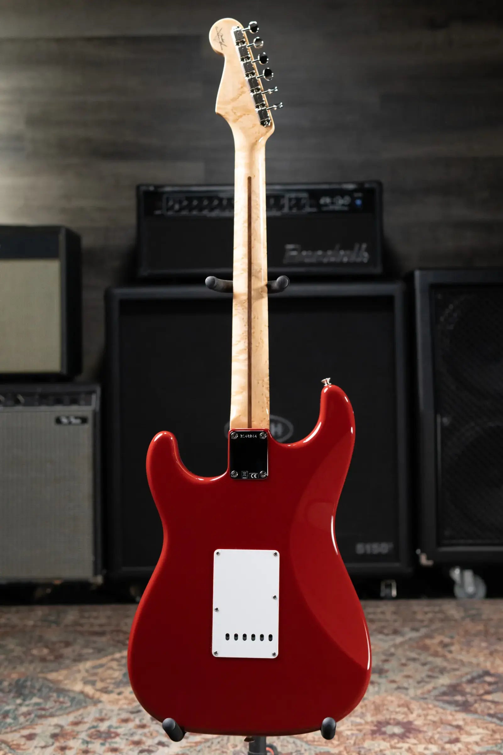 Fender Custom Shop '56 Stratocaster NOS Electric Guitar - Cimarron Red with Hardshell Case