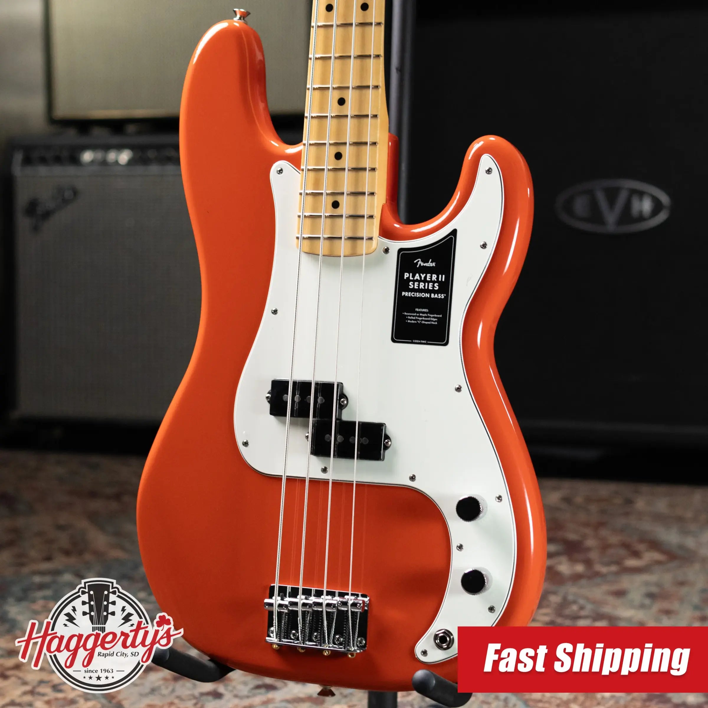 Fender Player II Precision Bass - Rallye Orange