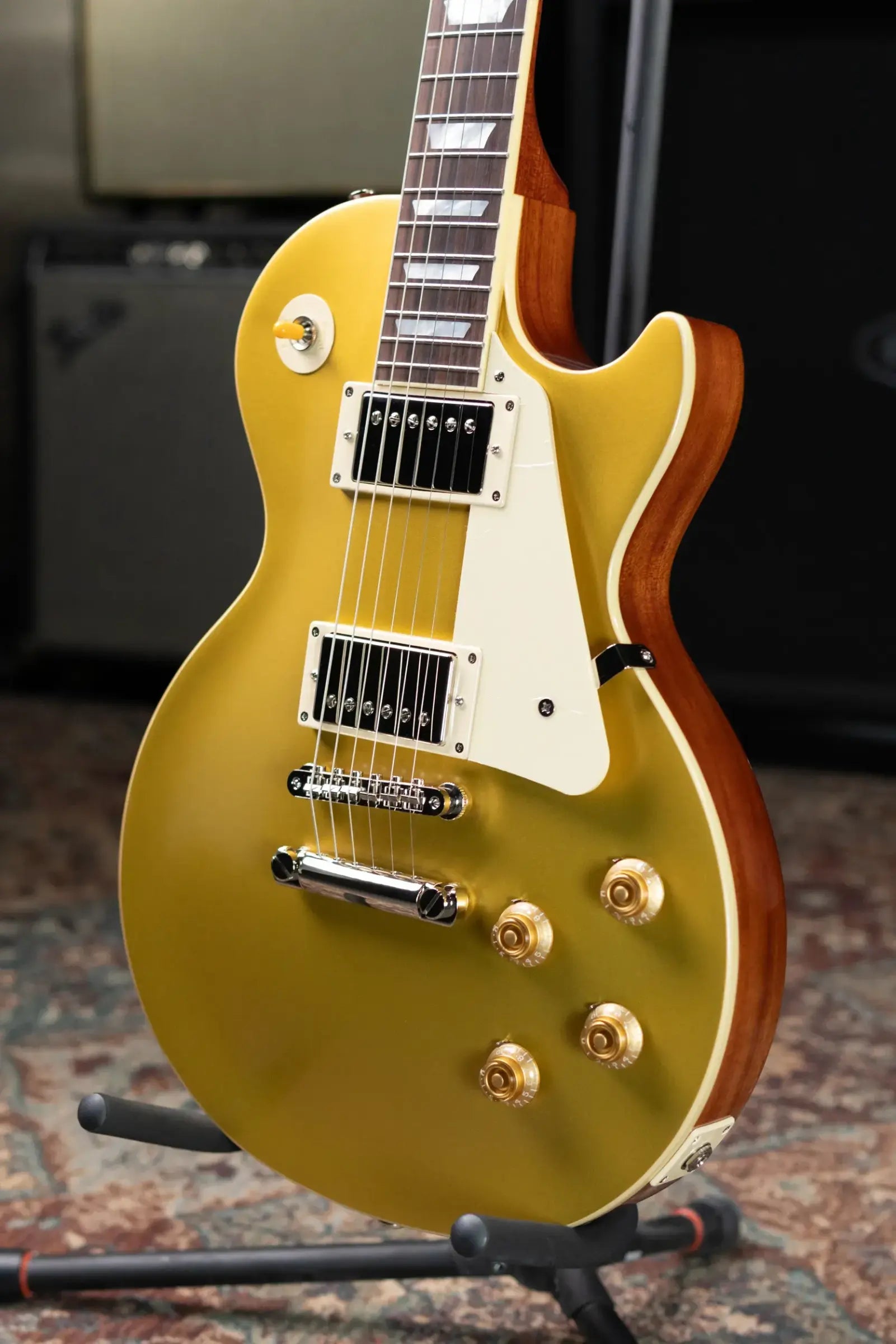 Epiphone 1957 Les Paul Goldtop Reissue Electric Guitar - Double Gold with Hardshell Case