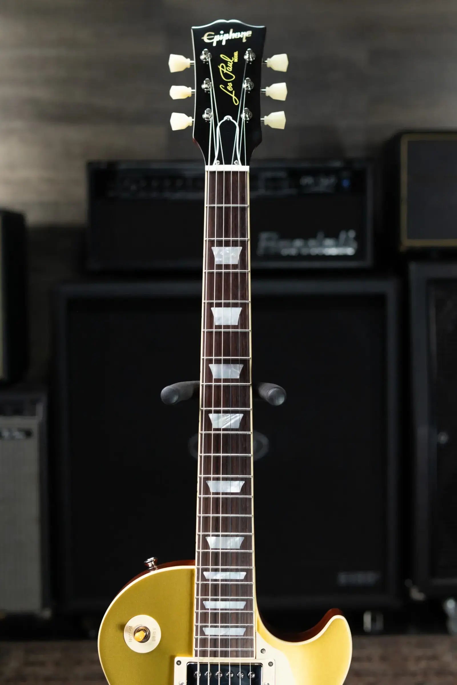 Epiphone 1957 Les Paul Goldtop Reissue Electric Guitar - Double Gold with Hardshell Case