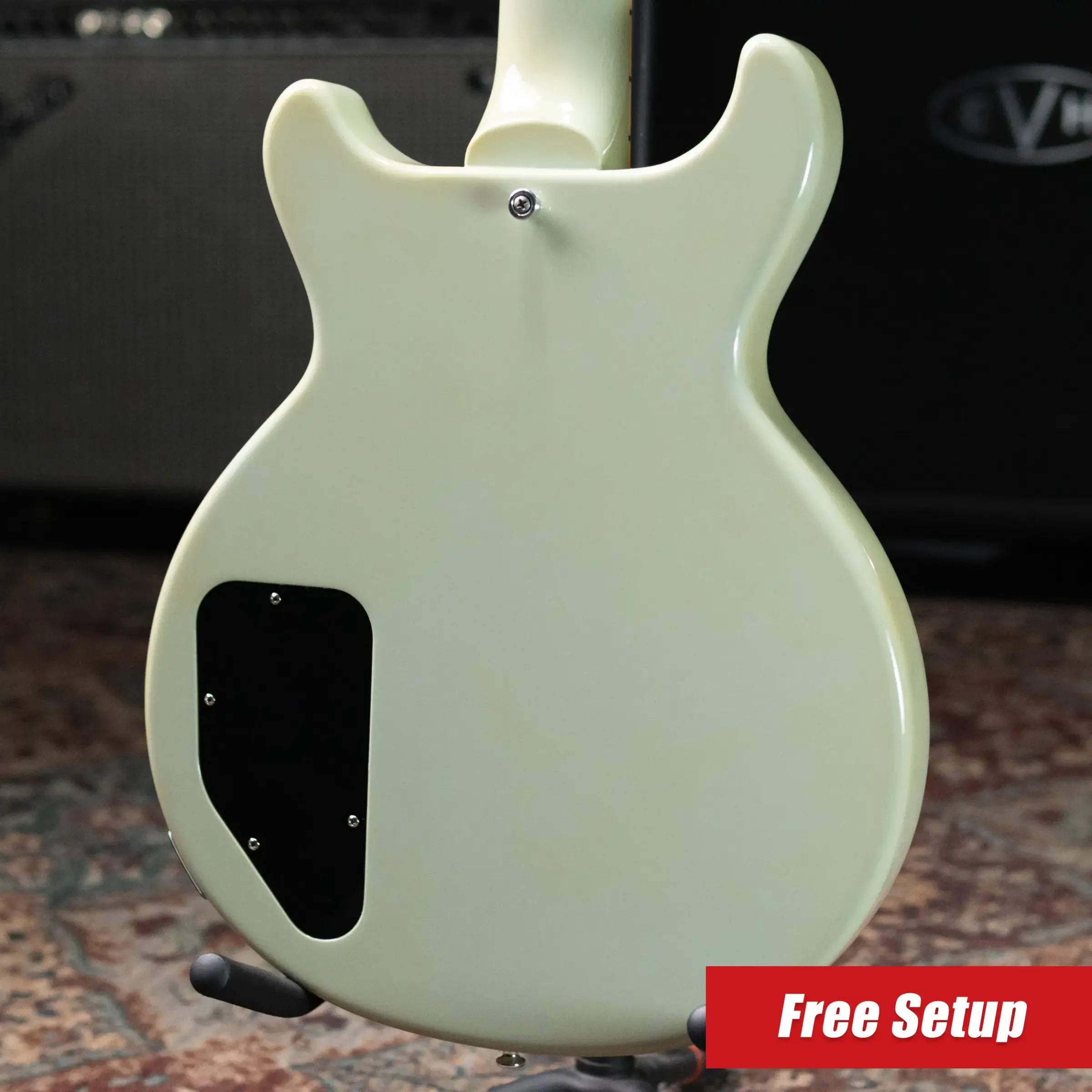 Gibson Custom Shop 1960 Les Paul Special Double Cutaway Electric Guitar - Frost Blue with Hardshell Case