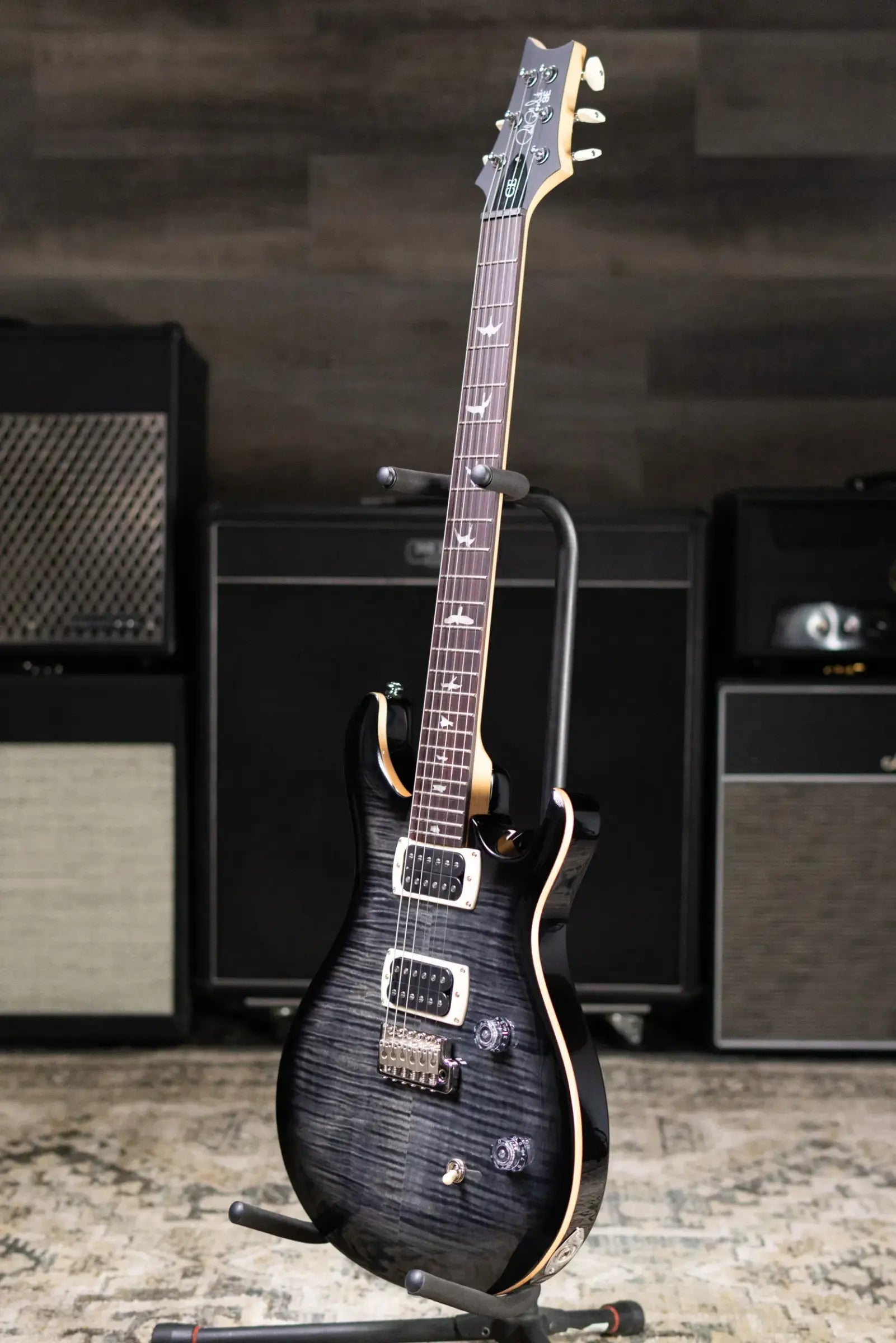 PRS SE CE 24 Electric Guitar - Charcoal Burst with Gig Bag