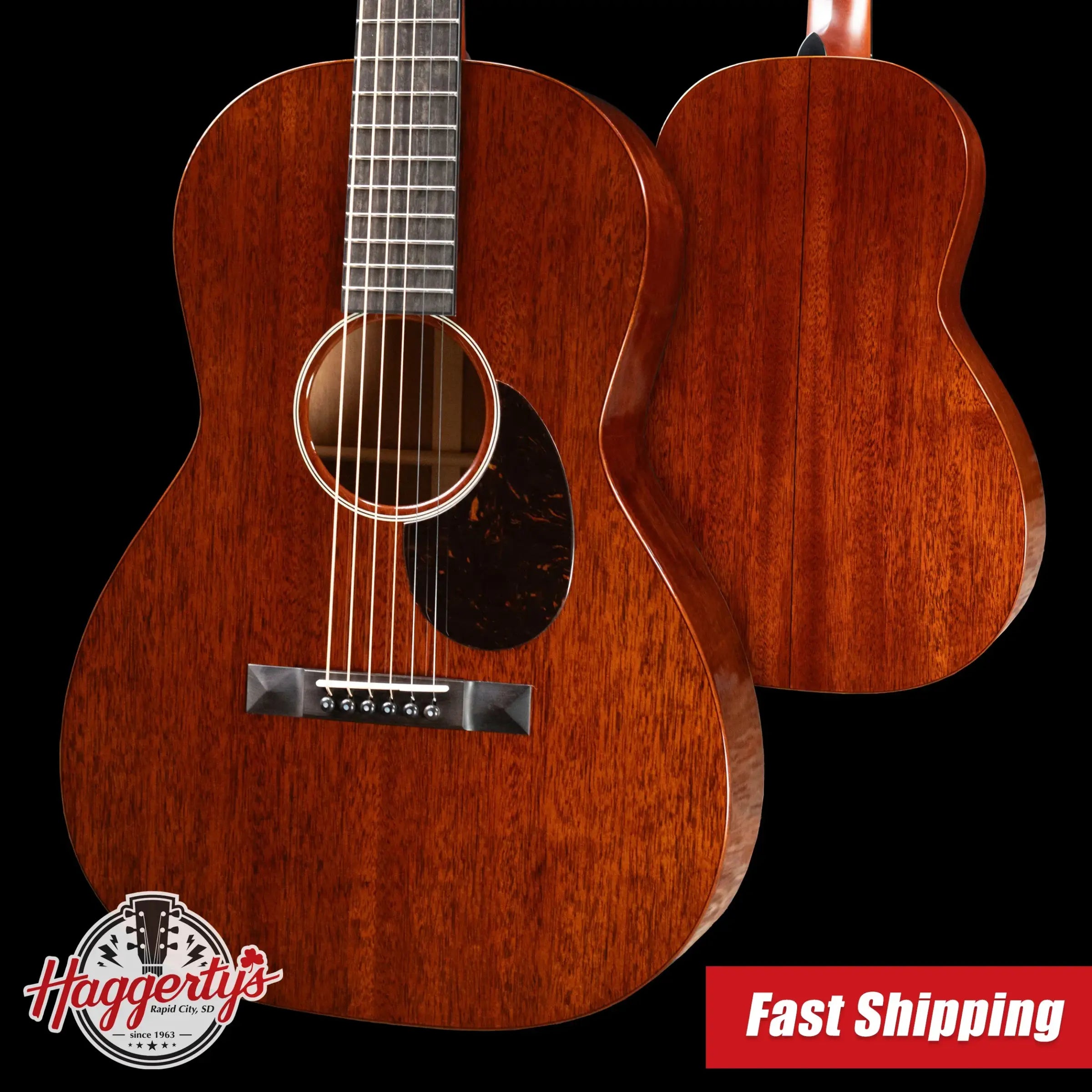 Santa Cruz 1929 00 Founder Collection Acoustic Guitar - Genuine Mahogany with Hardshell Case