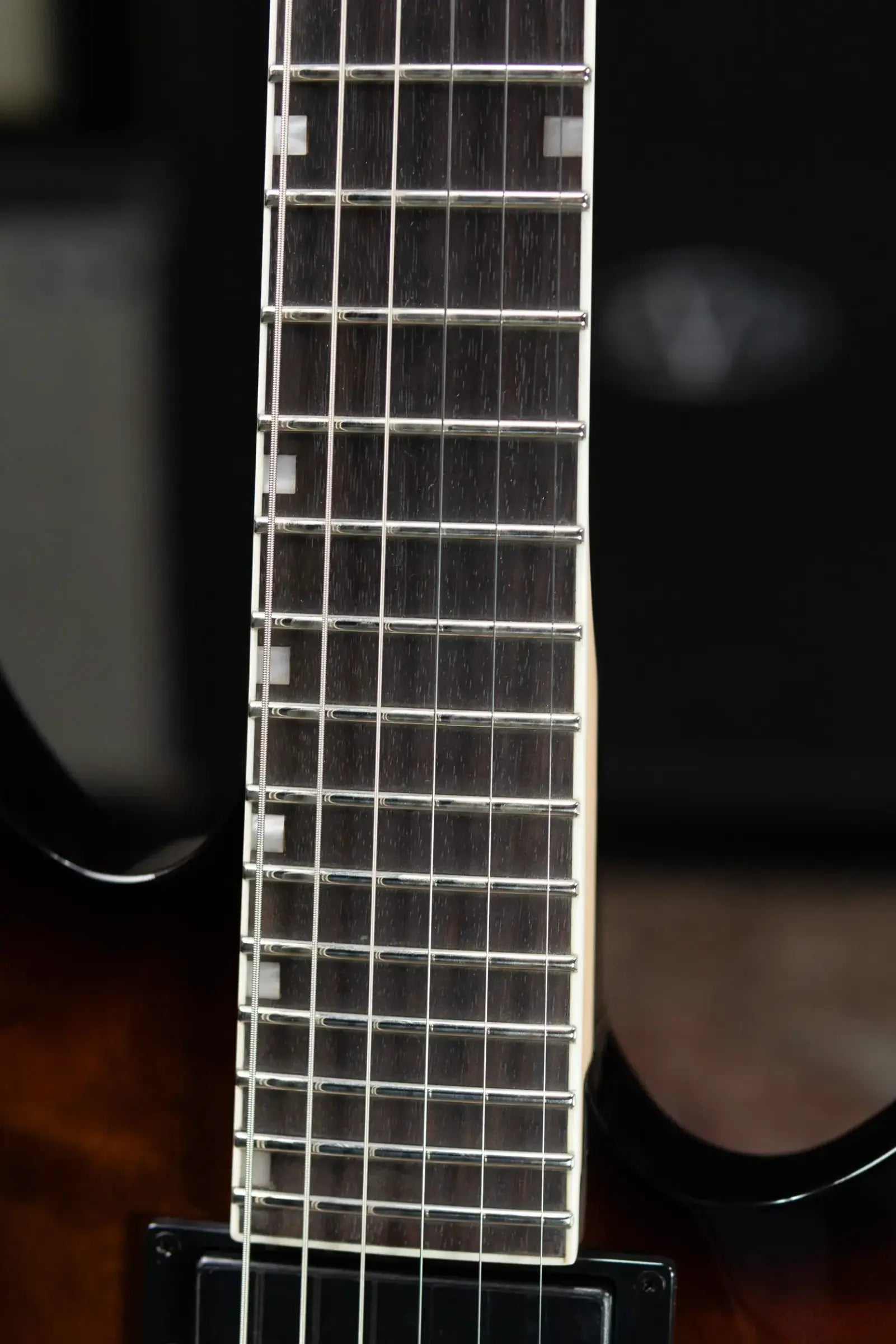 ESP LTD MH-200HT Electric Guitar - Dark Brown Sunburst