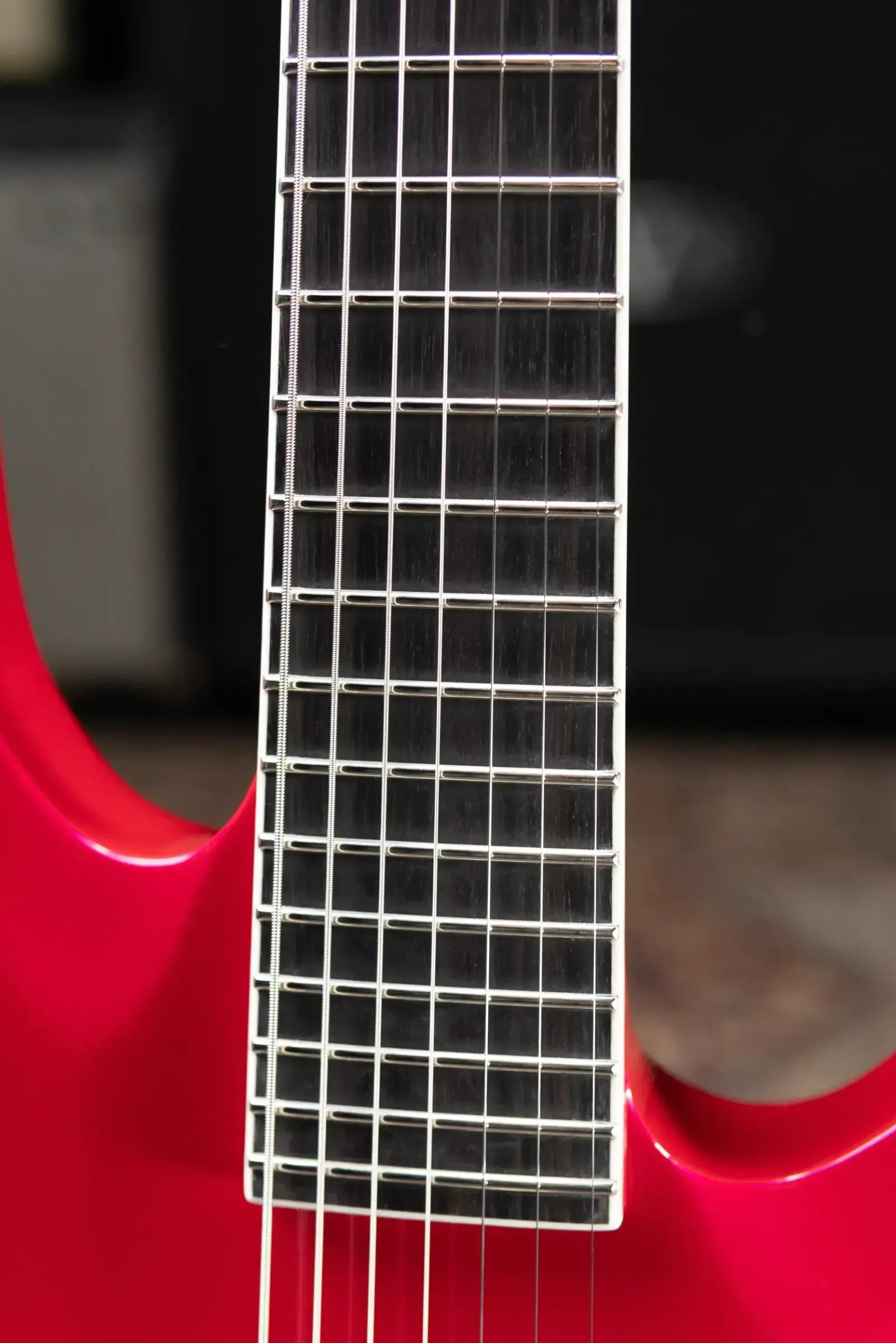 ESP LTD SC-607B Stephen Carpenter Signature 7-String Baritone Electric Guitar - Magenta with Hardshell Case