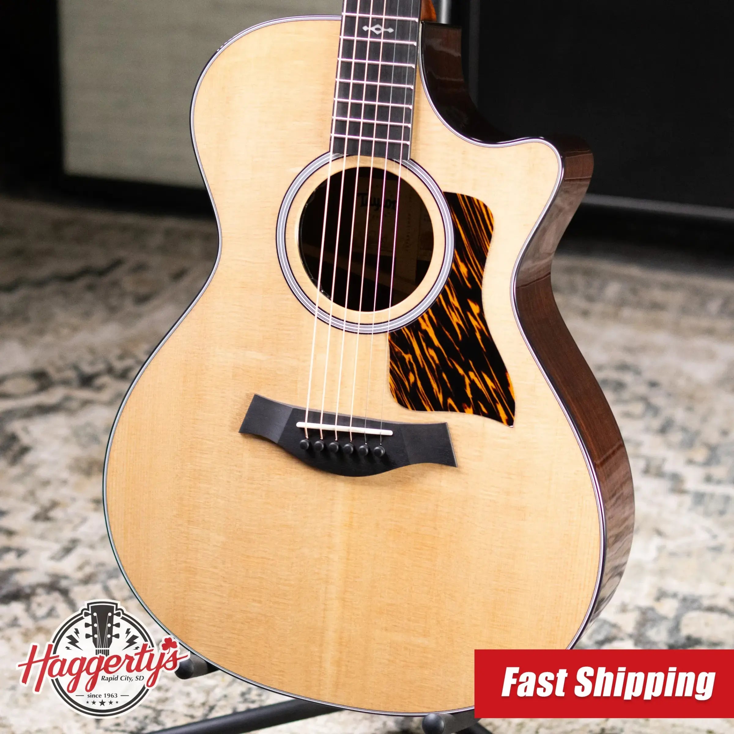 Taylor Next Generation 412ce Grand Concert Acoustic/Electric Guitar - Indian Rosewood/Sitka with Hardshell Case