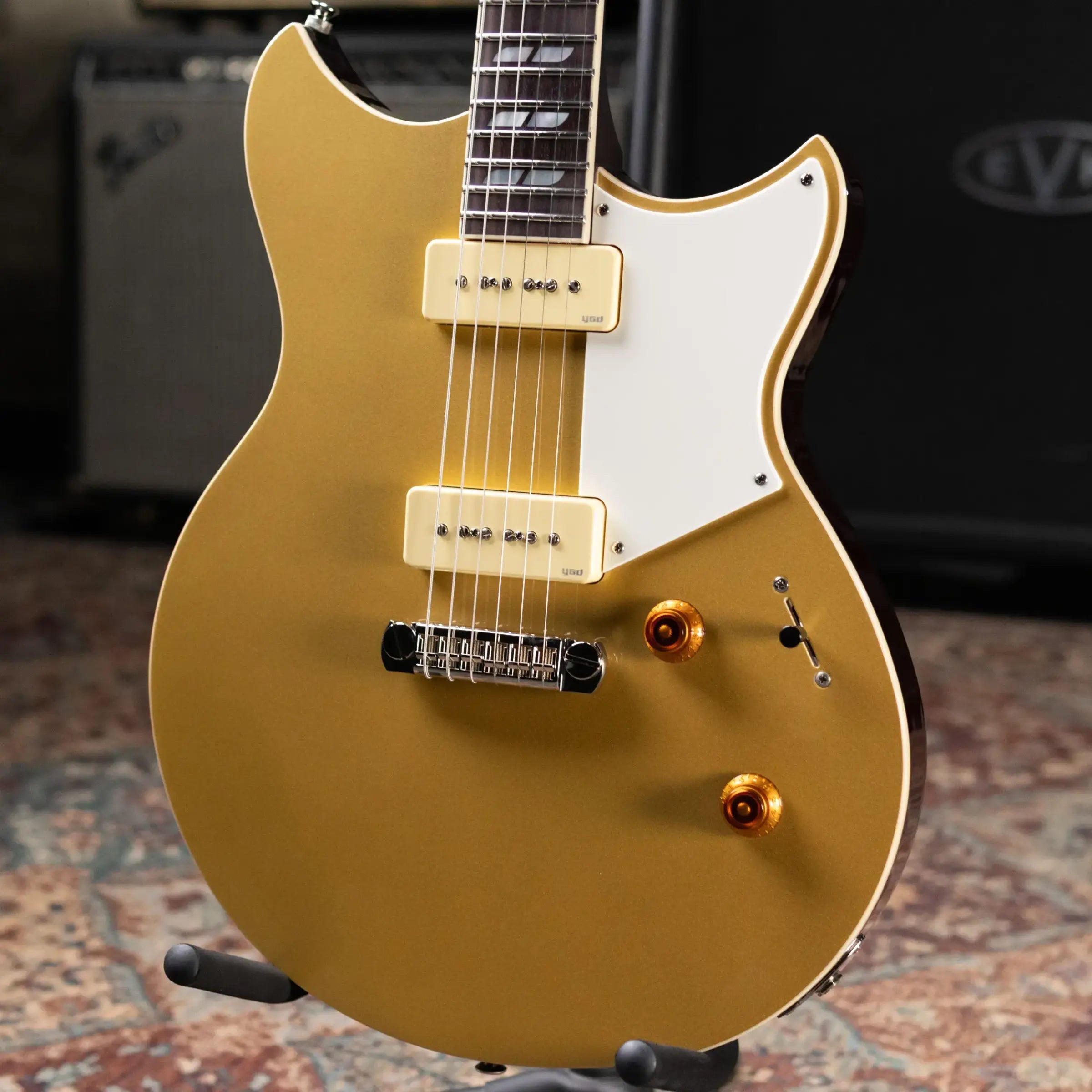 Yamaha RS02CB Chris Buck Signature Revstar Electric Guitar - Honey Gold with Gig Bag