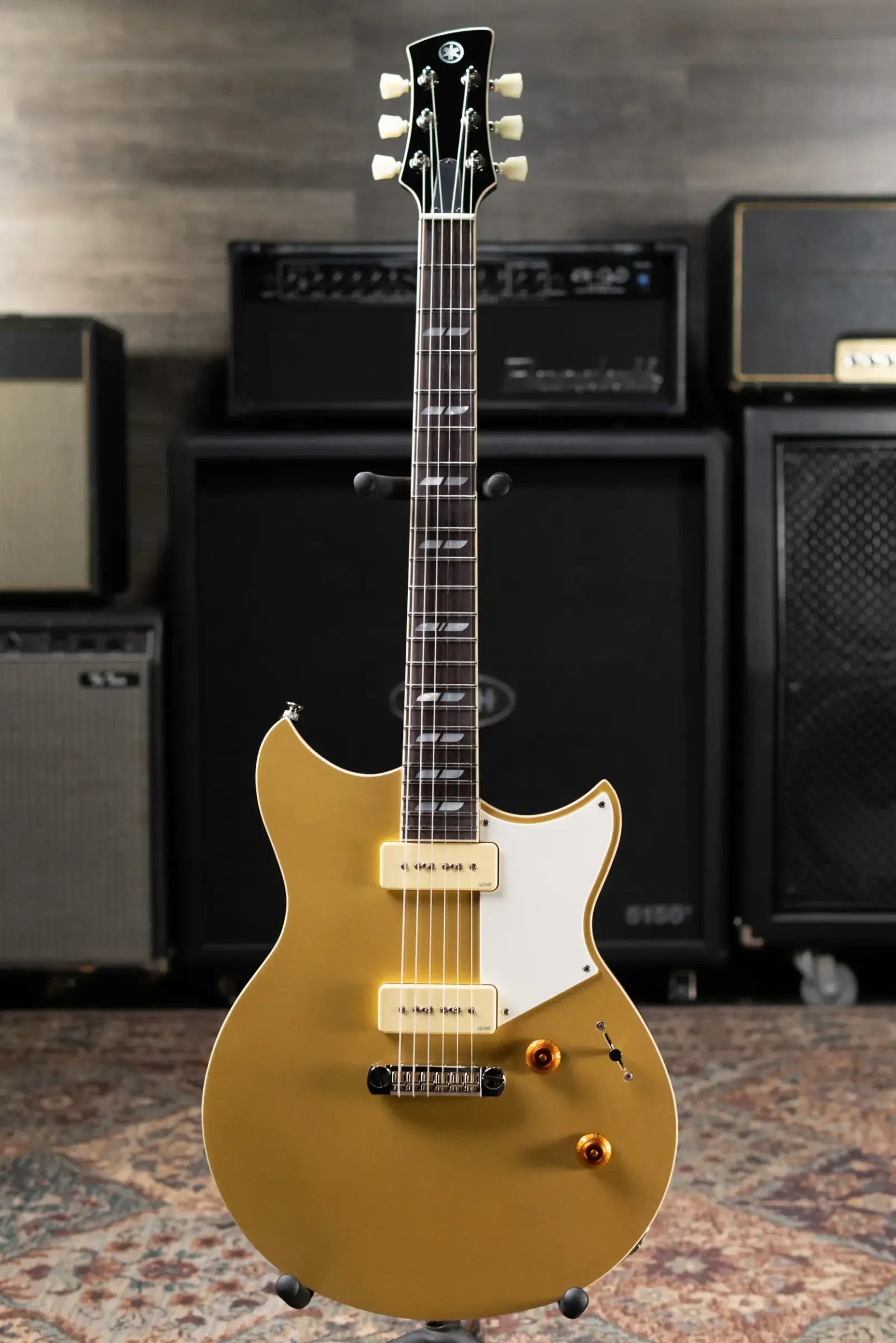 Yamaha RS02CB Chris Buck Signature Revstar Electric Guitar - Honey Gold with Gig Bag