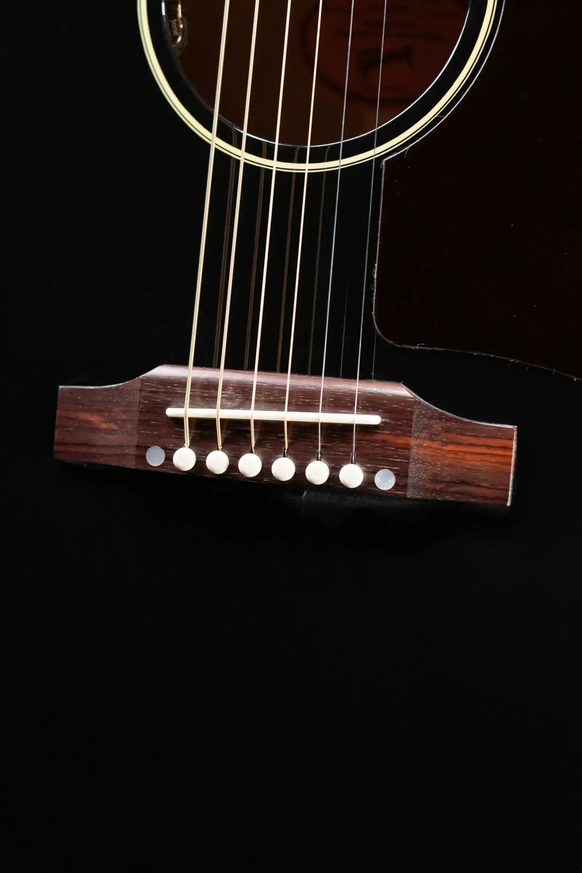 Gibson '50s J-45 Original Acoustic/Electric Guitar - Ebony with Hardshell Case
