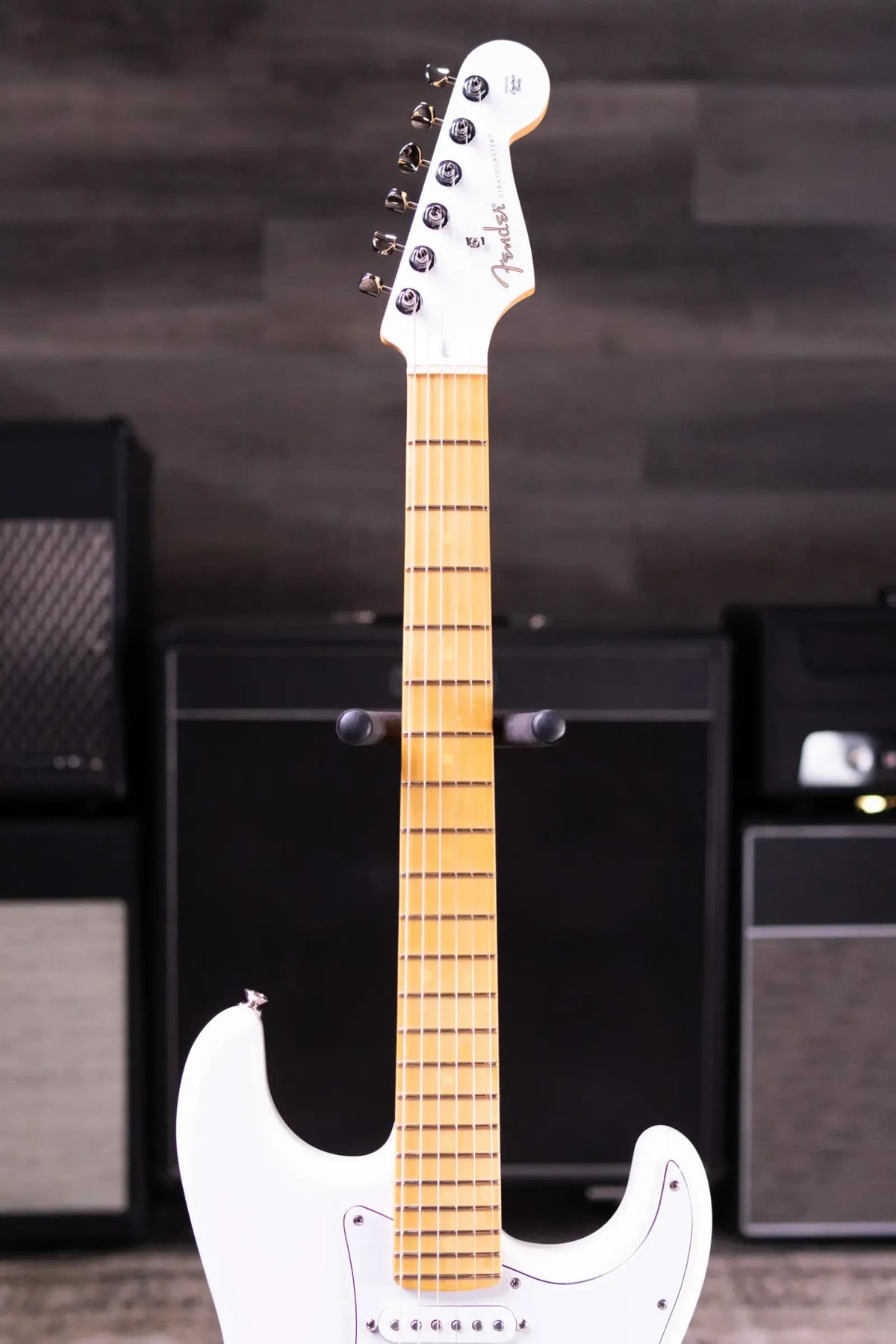 Fender Dealer Exclusive Player II Stratocaster Electric Guitar - Polar White with Matching Headstock