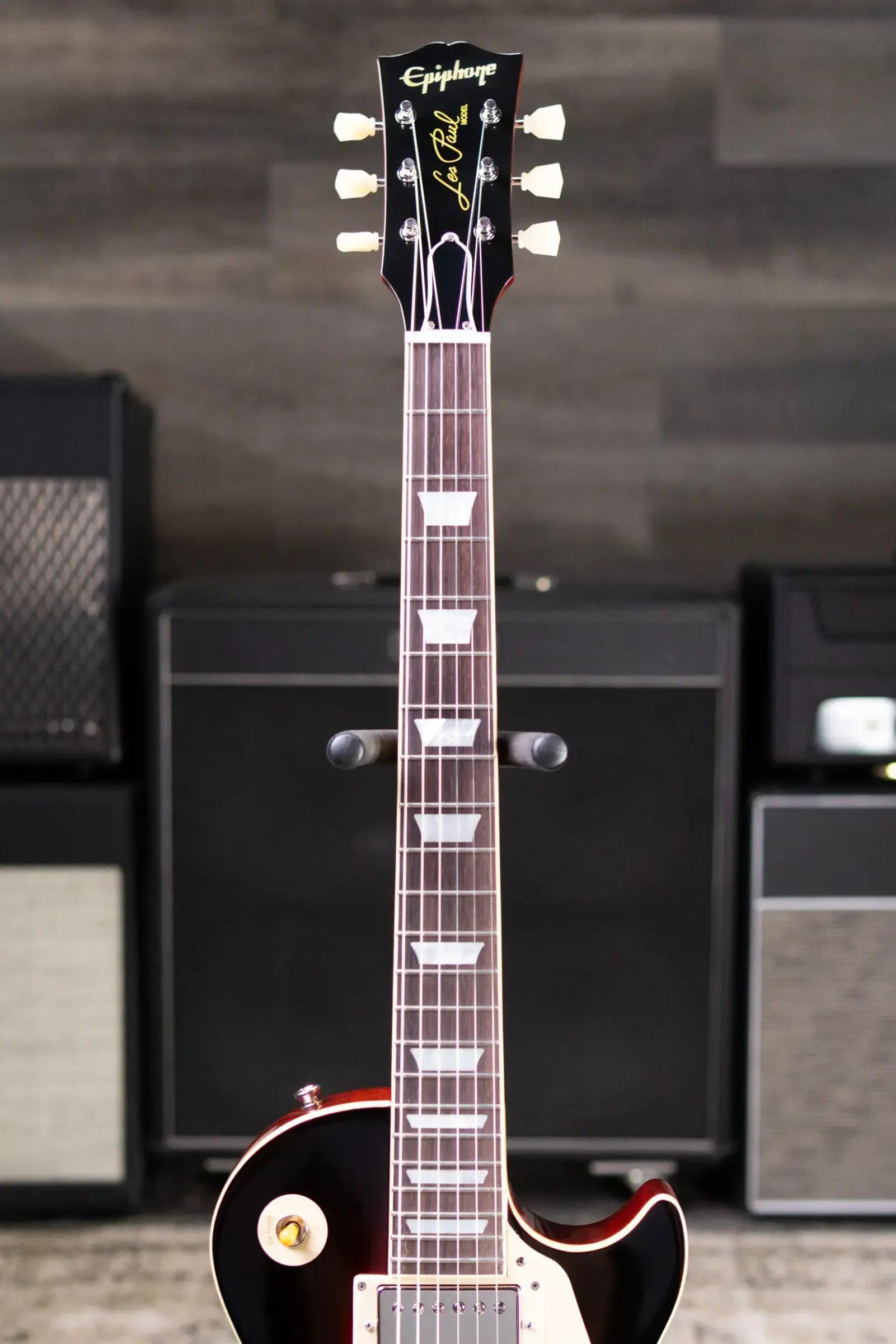 Epiphone 1959 Les Paul Standard Reissue Electric Guitar - Dark Burst with Hardshell Case