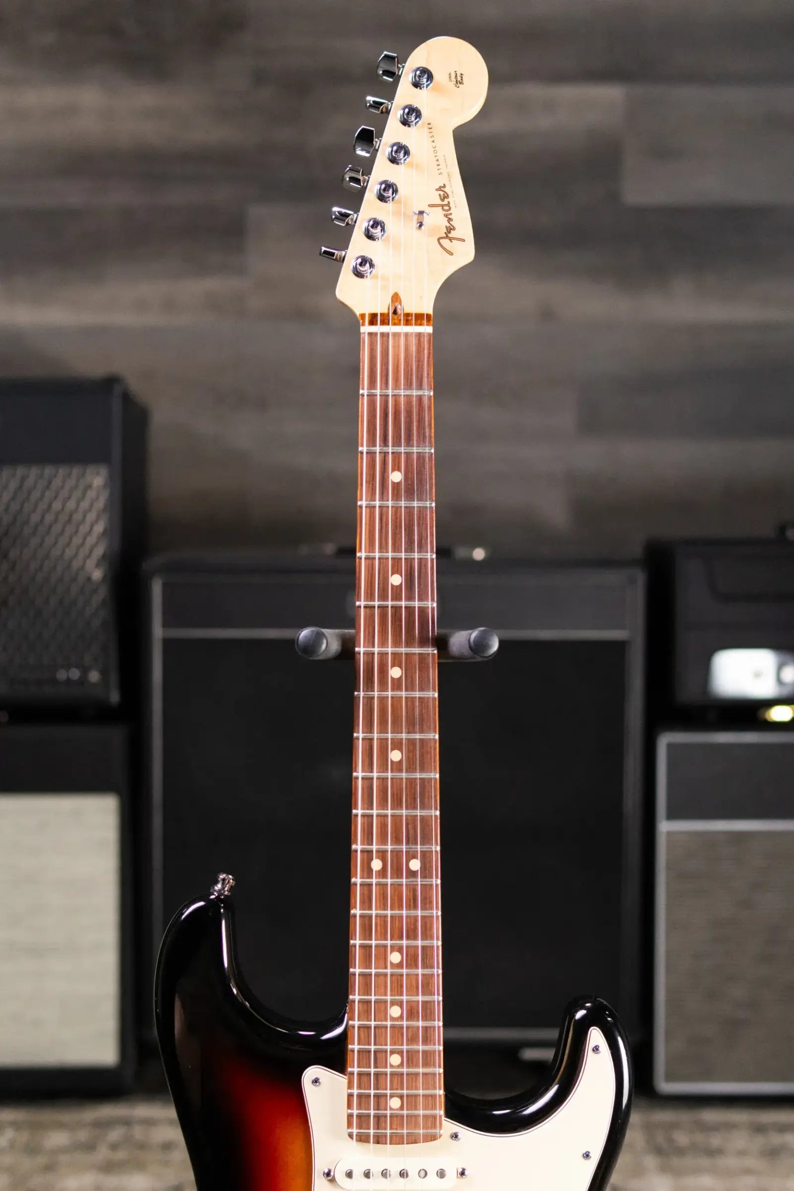 Fender Custom Shop Custom Classic Stratocaster Electric Guitar - 3-Tone Burst with Hardshell Case - Used