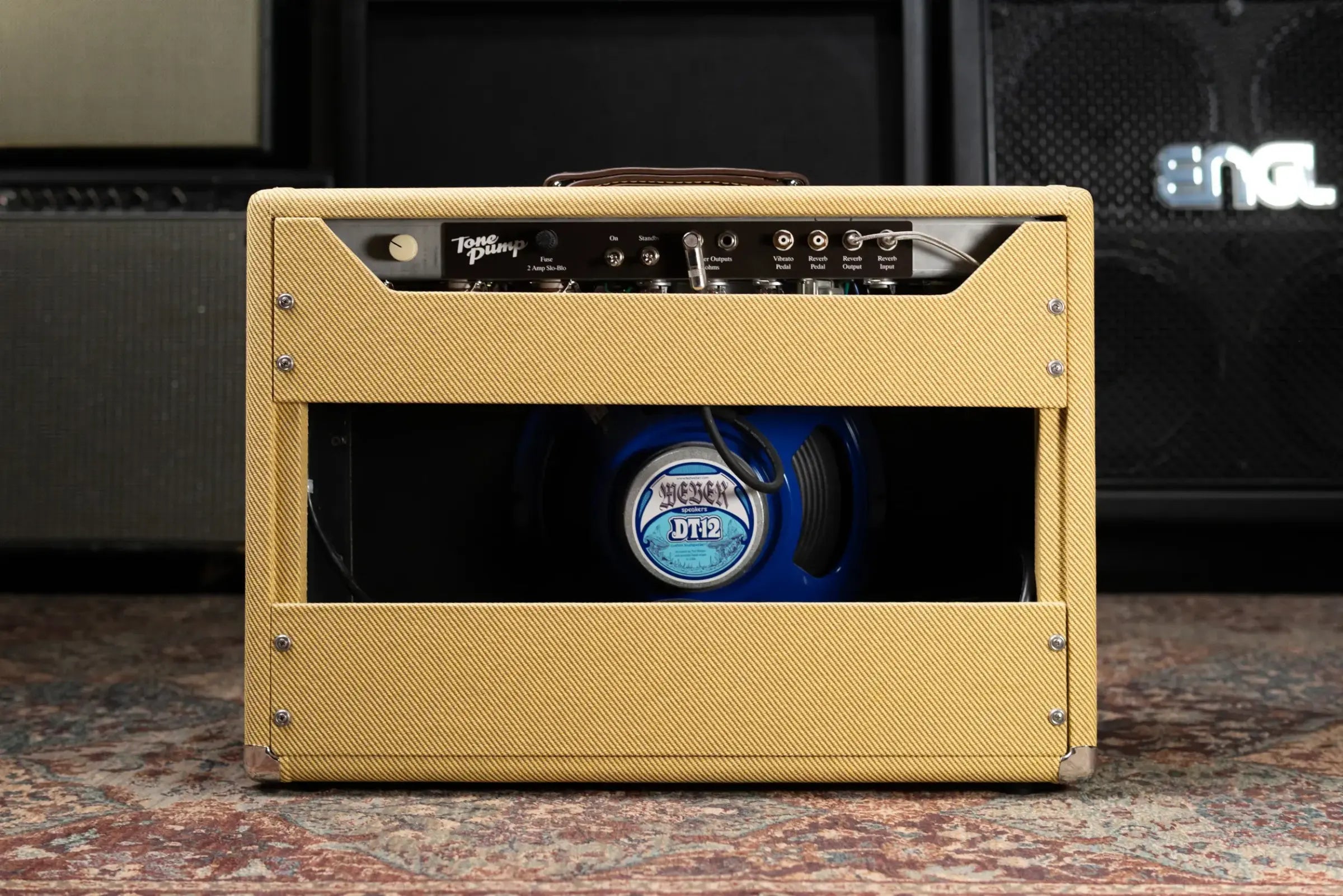 Tone Pump Custom Guitar Amplifier with Weber DT-12 Speaker -Tweed - Used