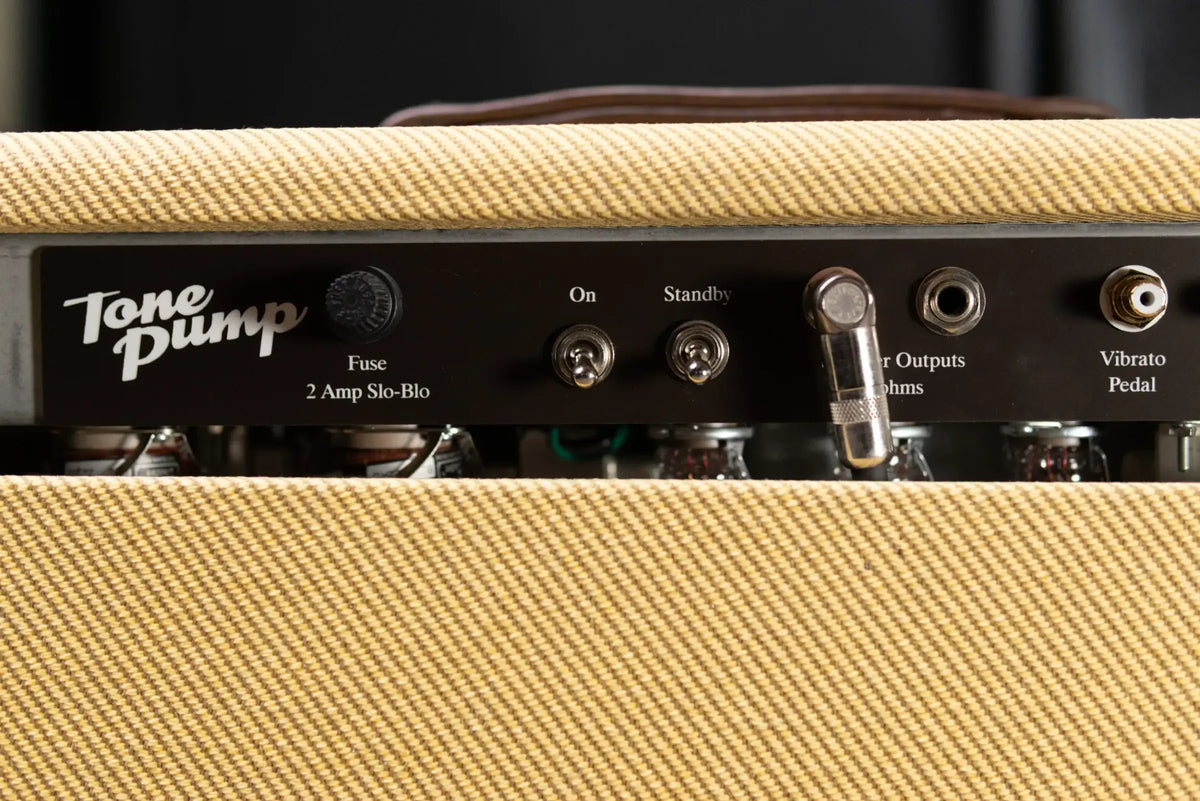 Tone Pump Custom Guitar Amplifier with Weber DT-12 Speaker -Tweed - Used