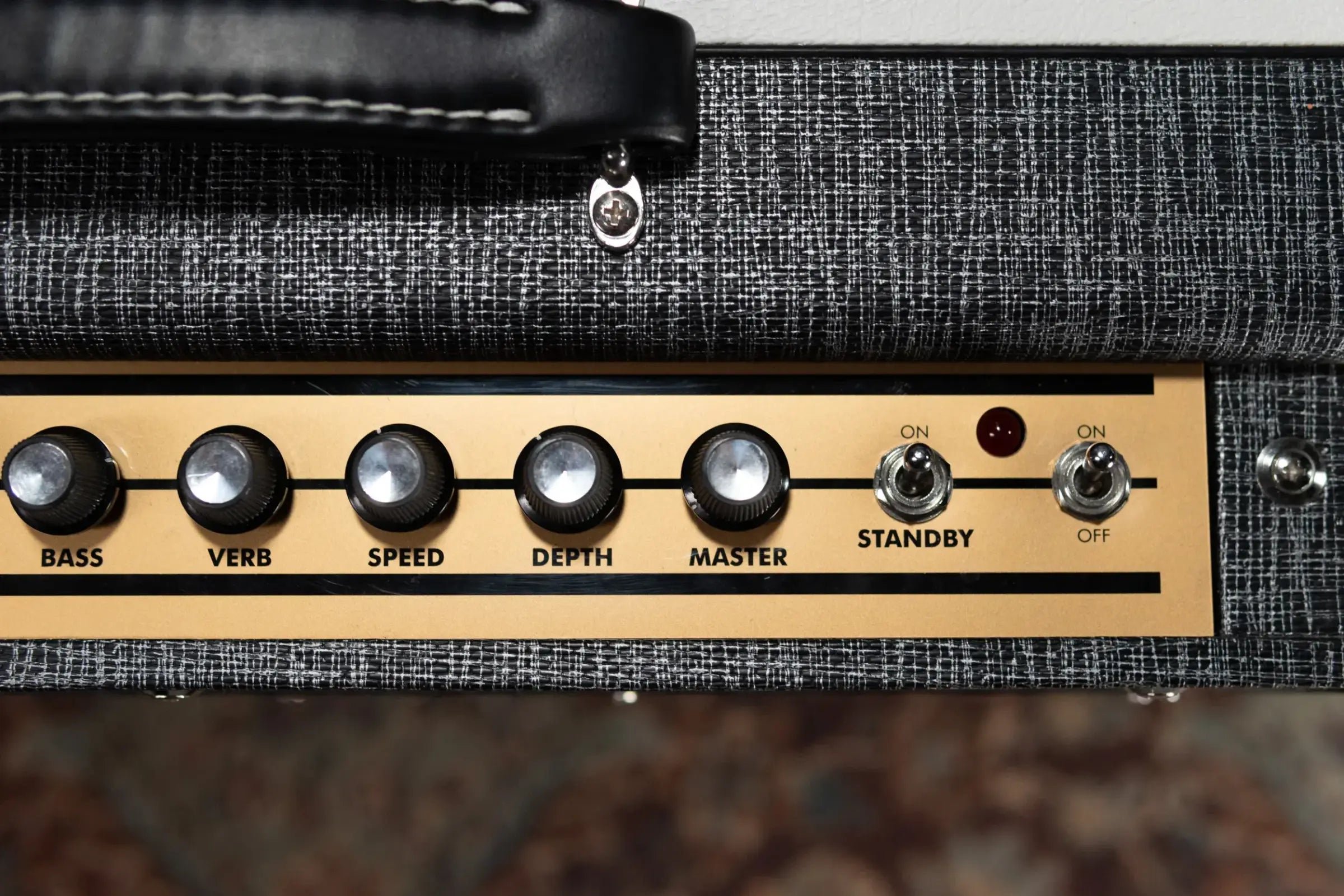 Supro 1696RT Black Magick Reverb Guitar Amplifier - Black Rhino - Used