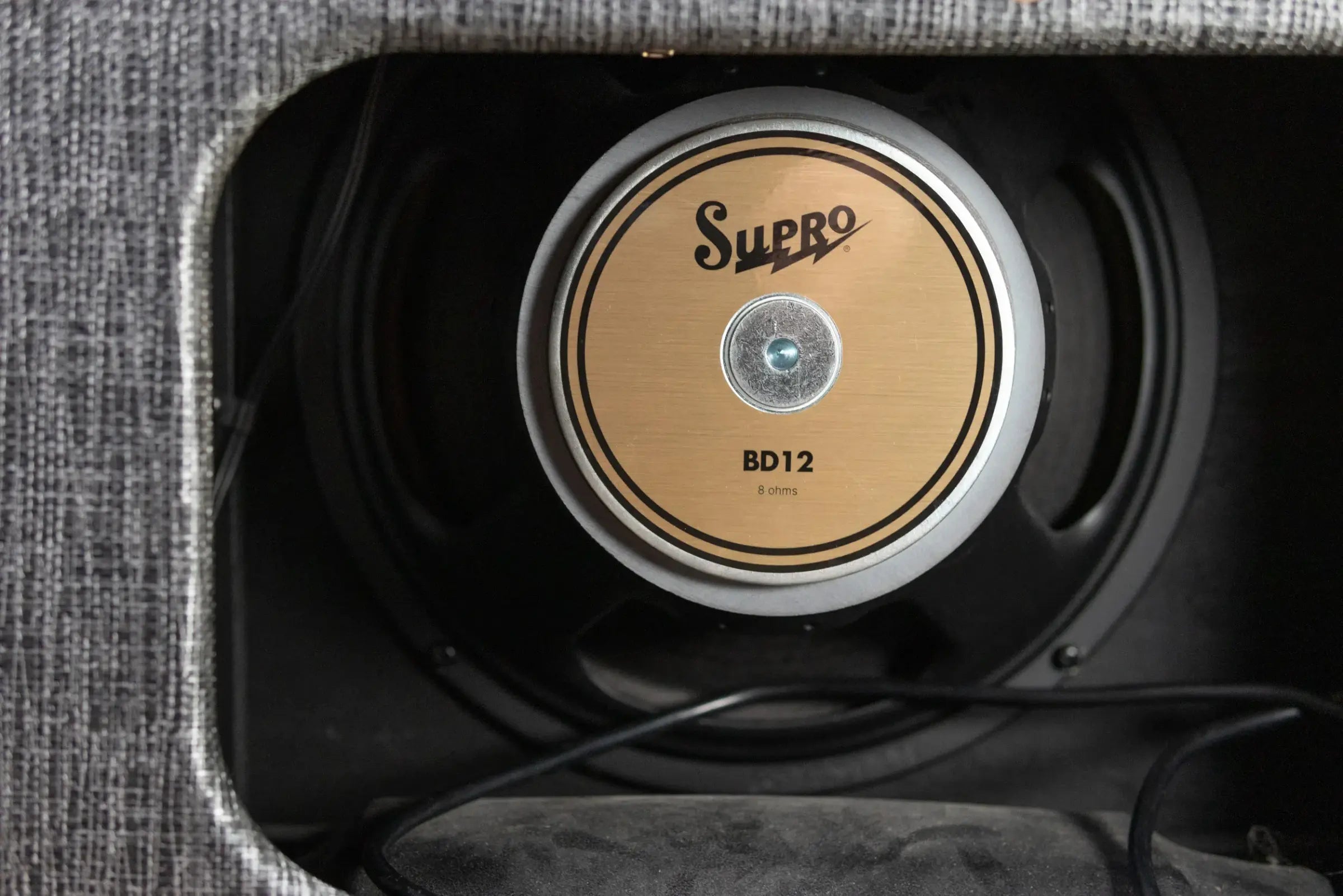 Supro 1696RT Black Magick Reverb Guitar Amplifier - Black Rhino - Used