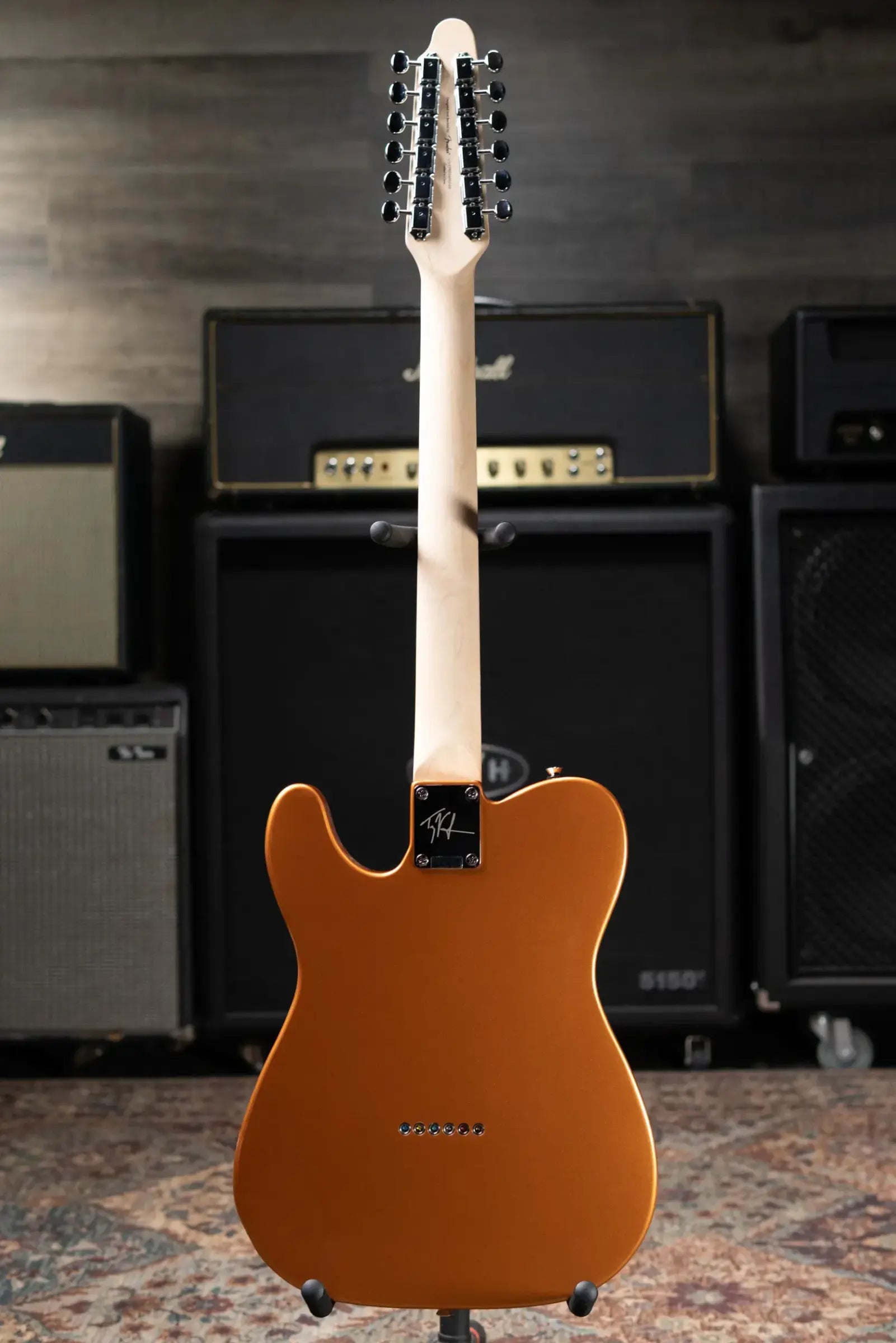 Squier Paranormal Troy Van Leeuwen Telecaster XII 12-String Electric Guitar - Copper