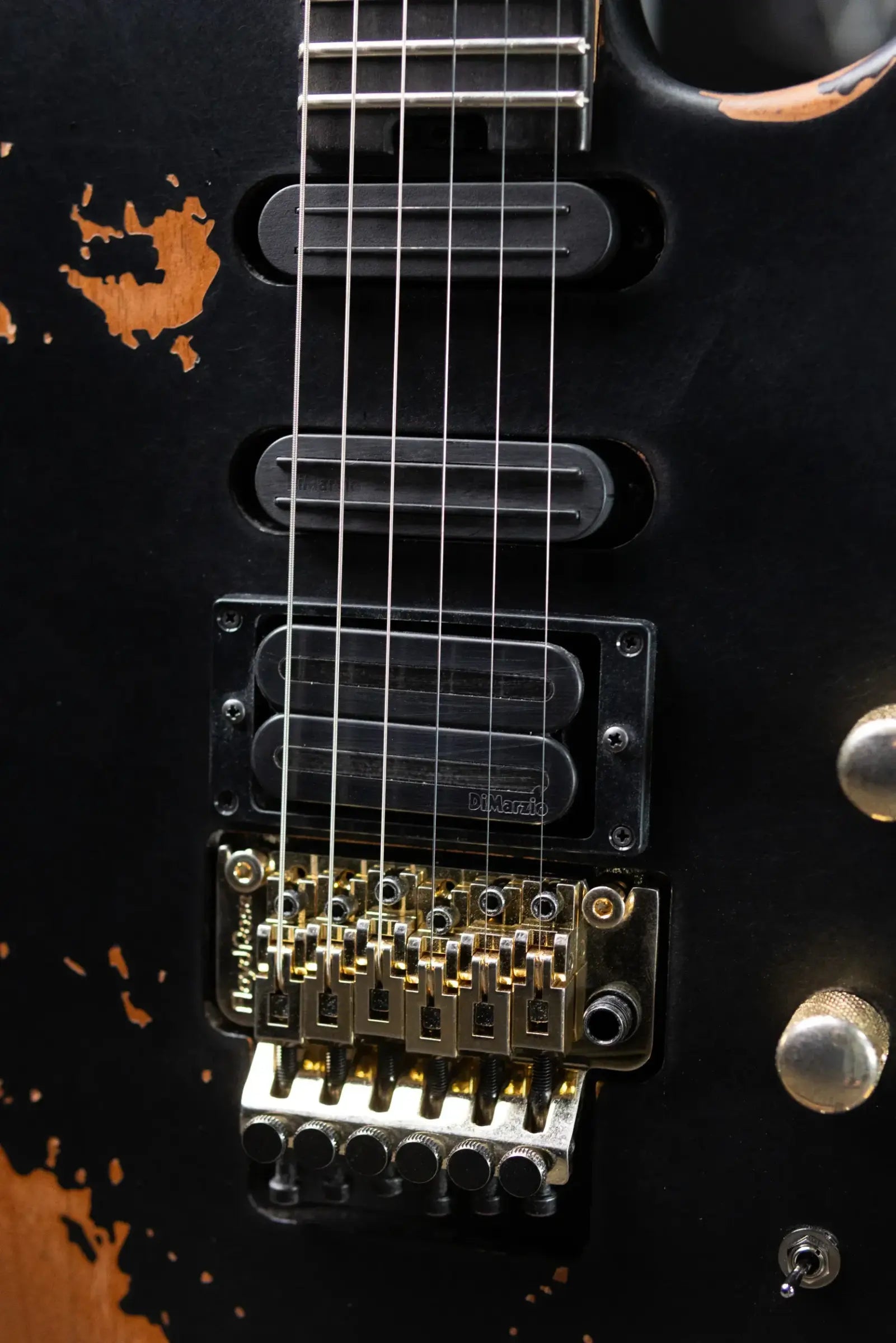 Jackson Pro Series Signature Phil Collen PC1-E Electric Guitar - Worn Black with Soft Case