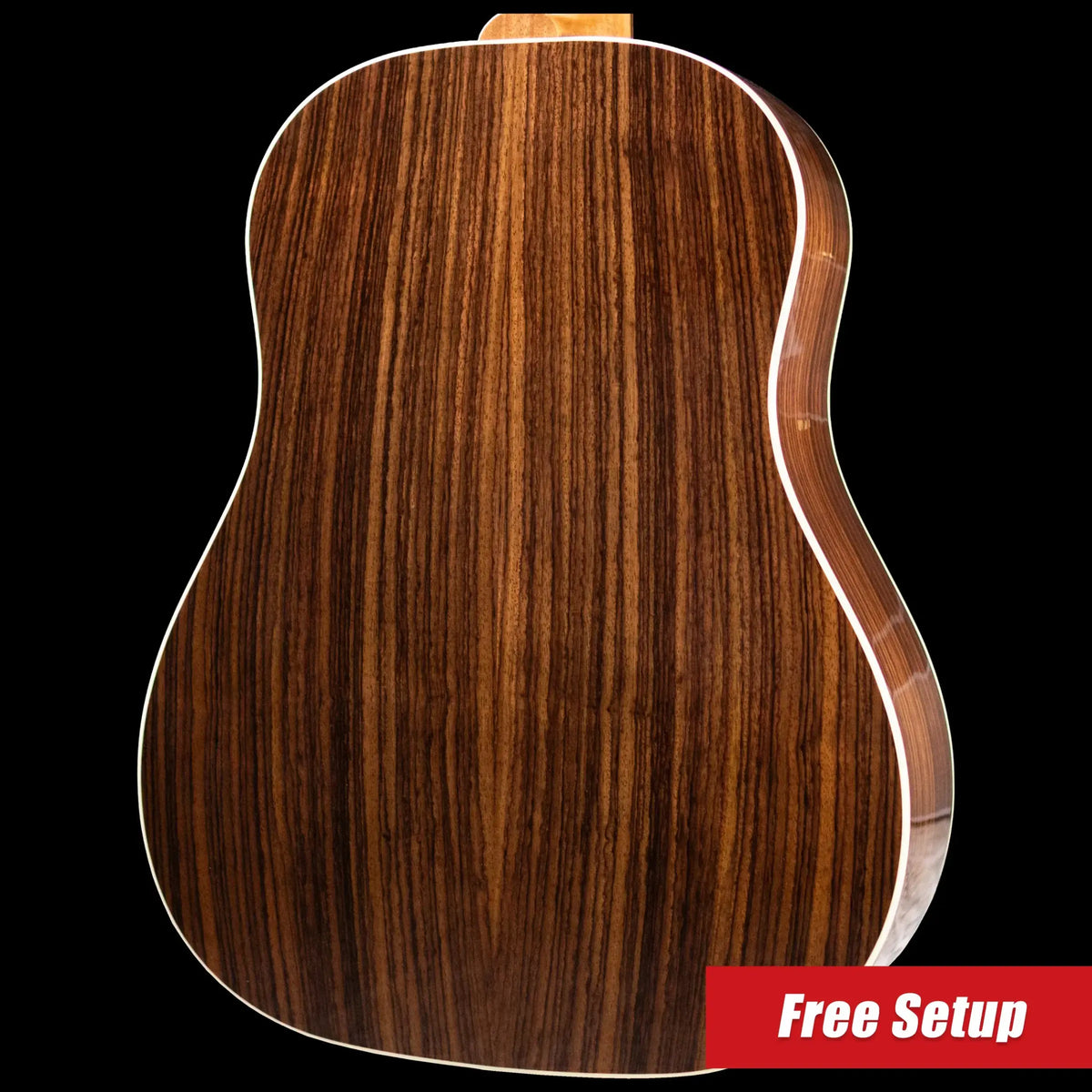 Gibson J-45 Standard HiFi DNA Rosewood Acoustic/Electric Guitar - Rosewood Burst with Hardshell Case