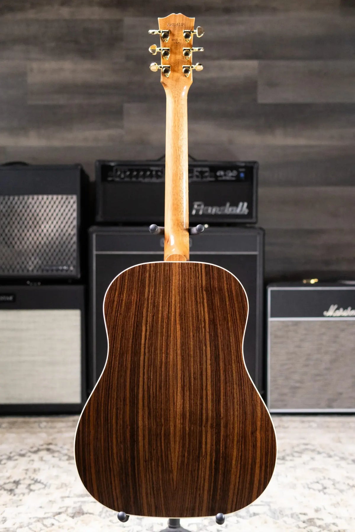 Gibson J-45 Standard HiFi DNA Rosewood Acoustic/Electric Guitar - Rosewood Burst with Hardshell Case