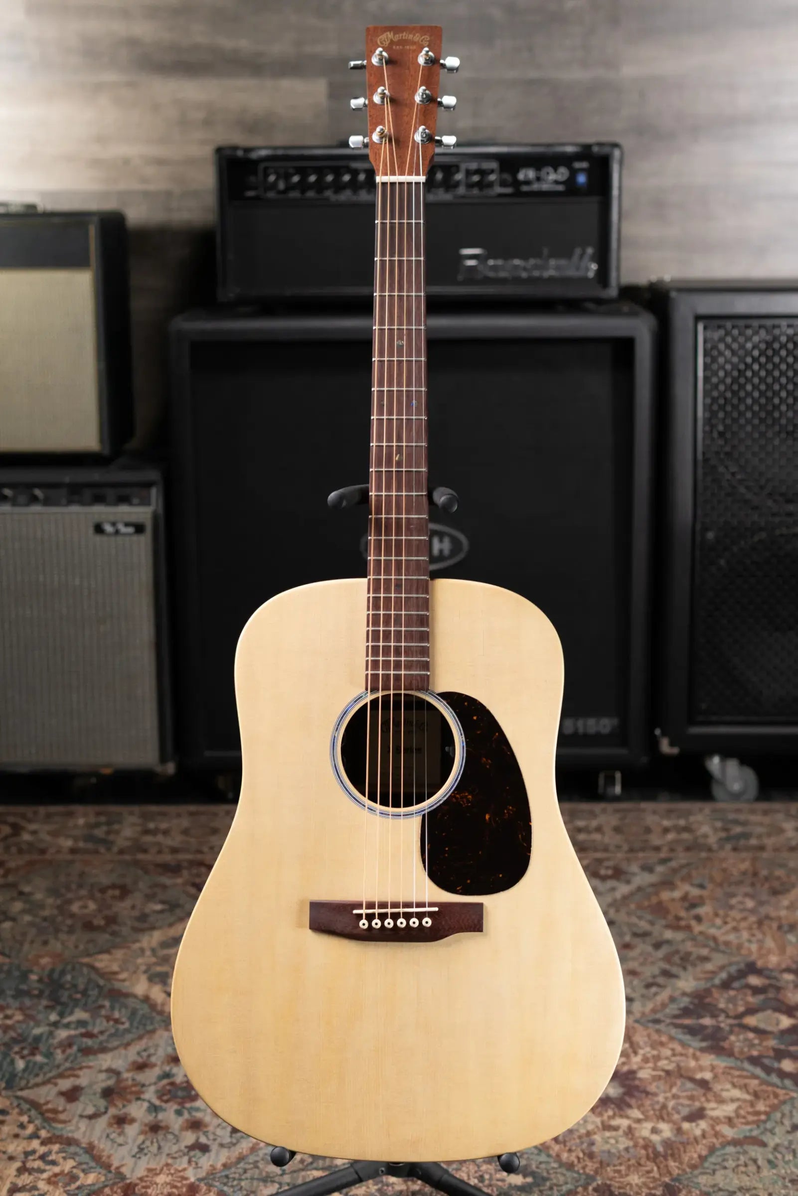 Martin D-X2E Acoustic/Electric Guitar - Sitka Spruce/Mahogany with Gig Bag