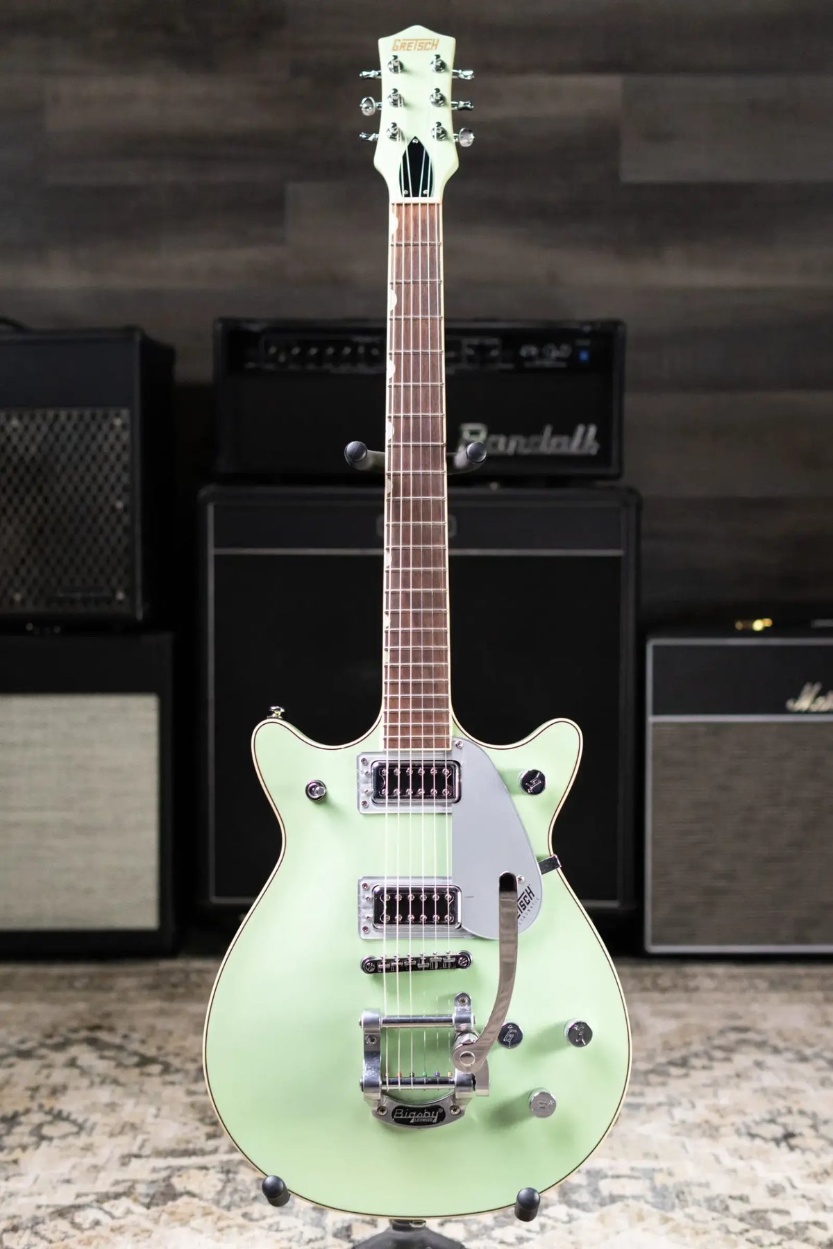 Gretsch G5232T Electromatic Double Jet FT with Bigsby - Broadway Jade with Gig Bag - Used