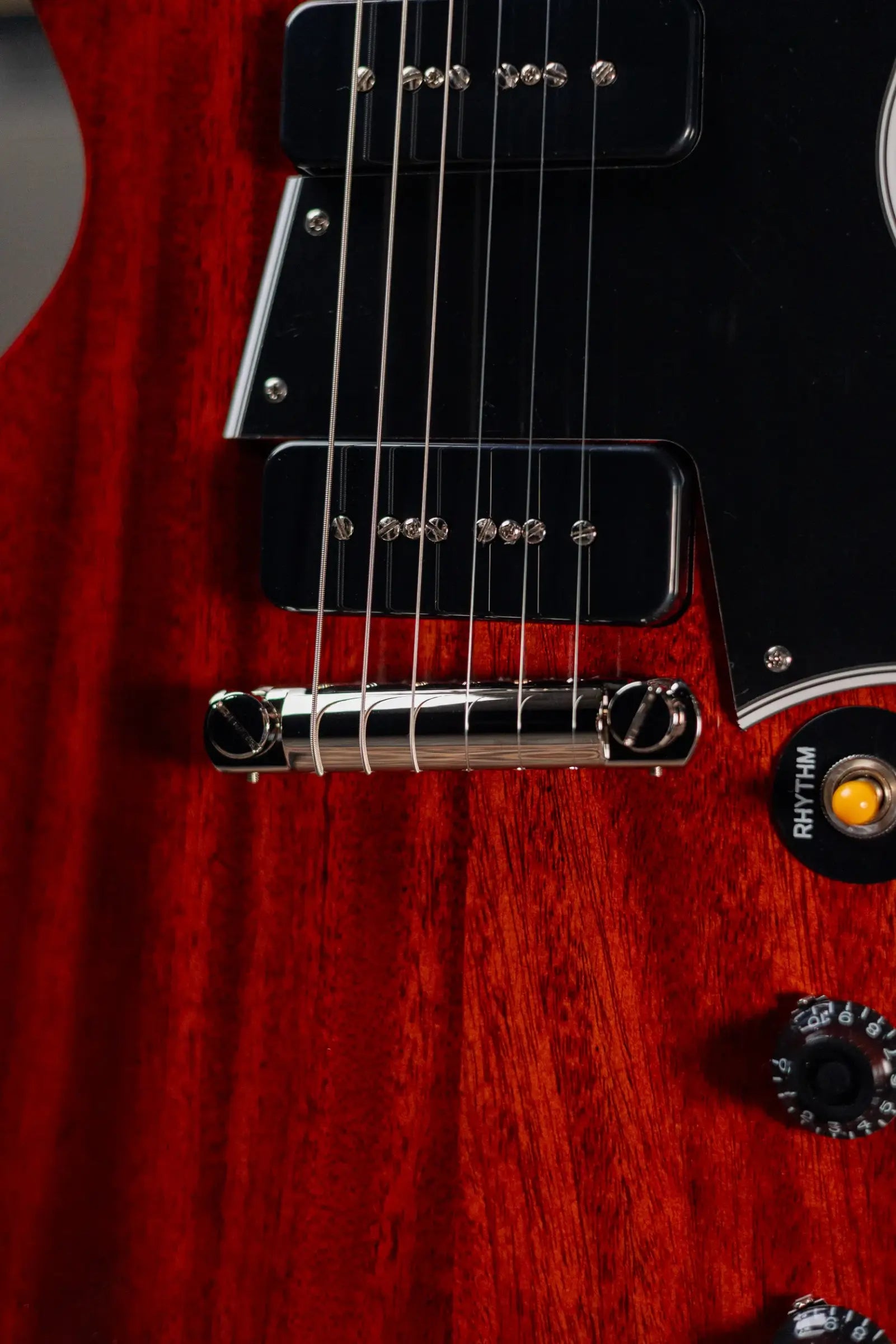 Epiphone Inspired By Gibson 1960 Les Paul Special Double Cut Reissue - Cherry Red with Hardshell Case