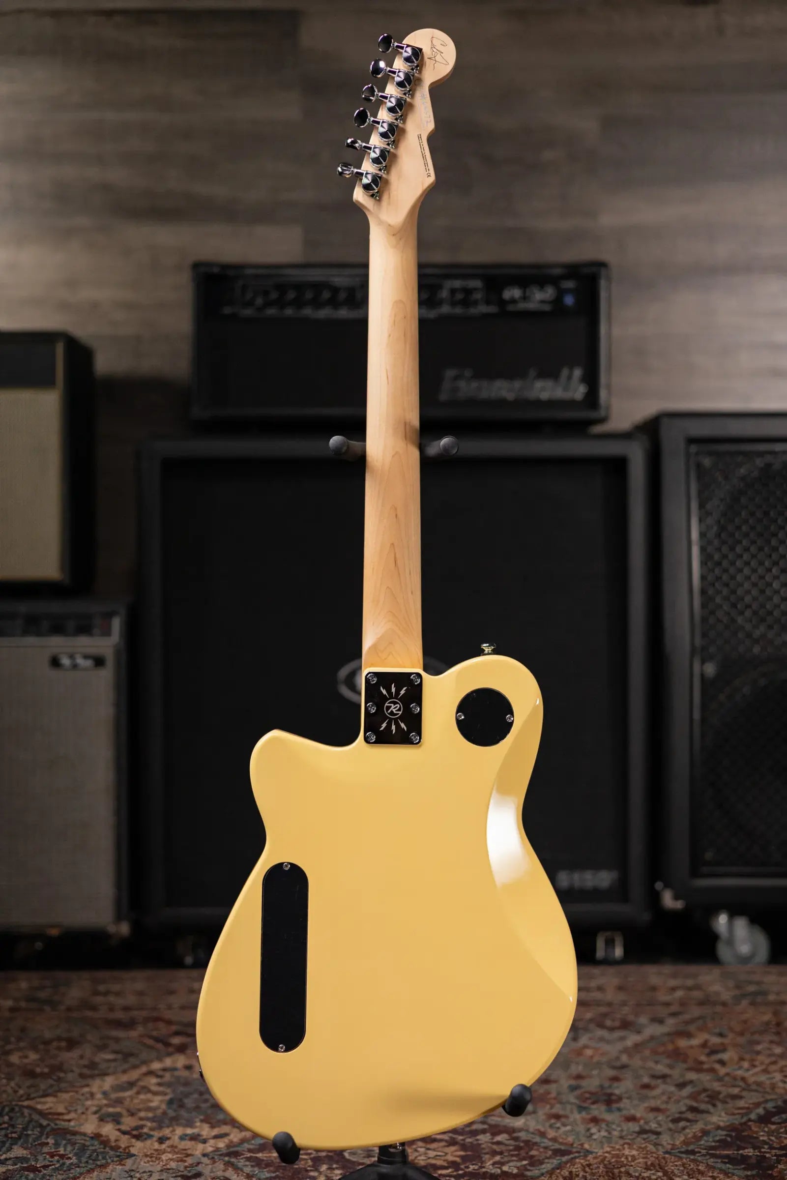 Reverend Chris Freeman Signature Electric Guitar - Powder Yellow