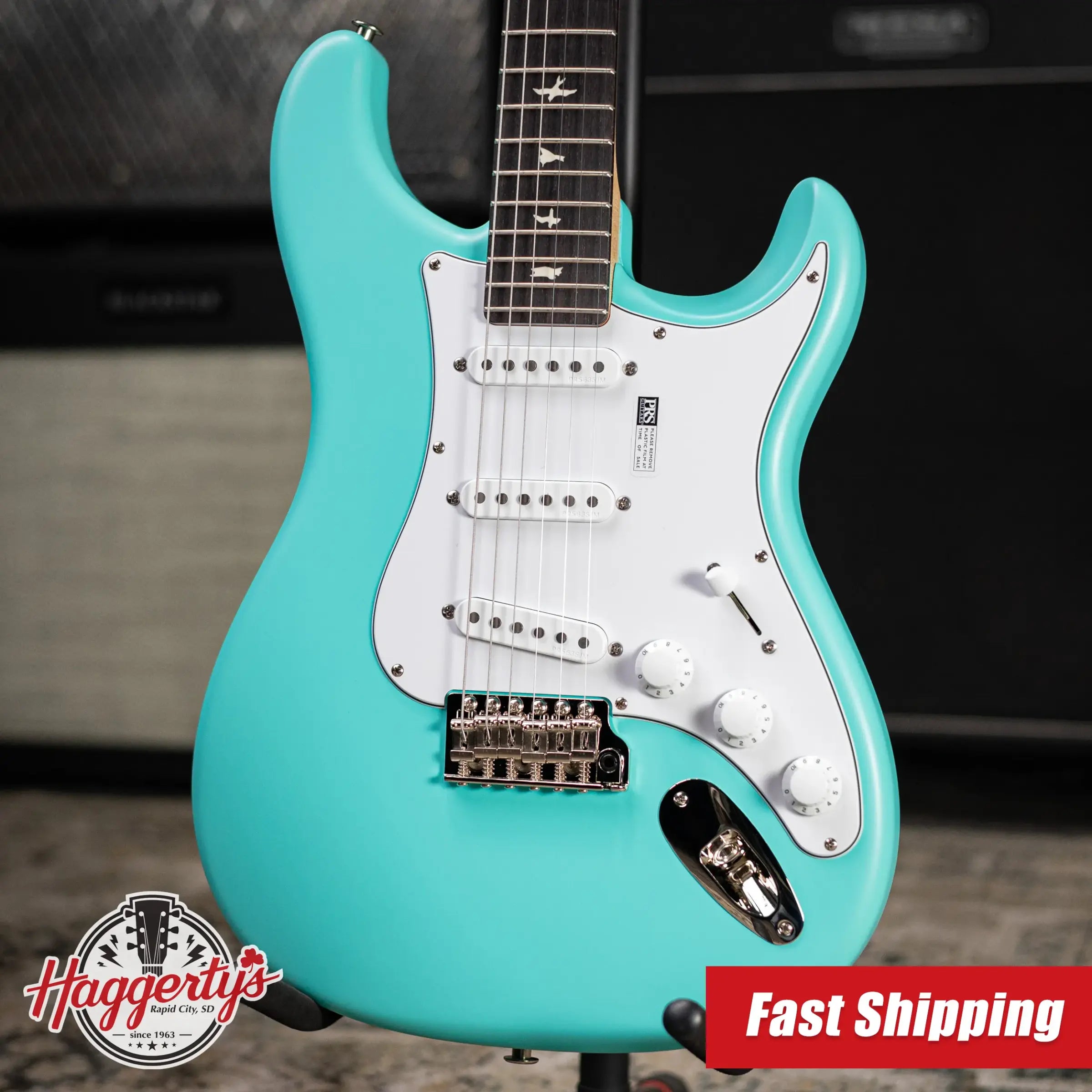 PRS Silver Sky Limited Edition Electric Guitar - Wild Blue with Gig Bag