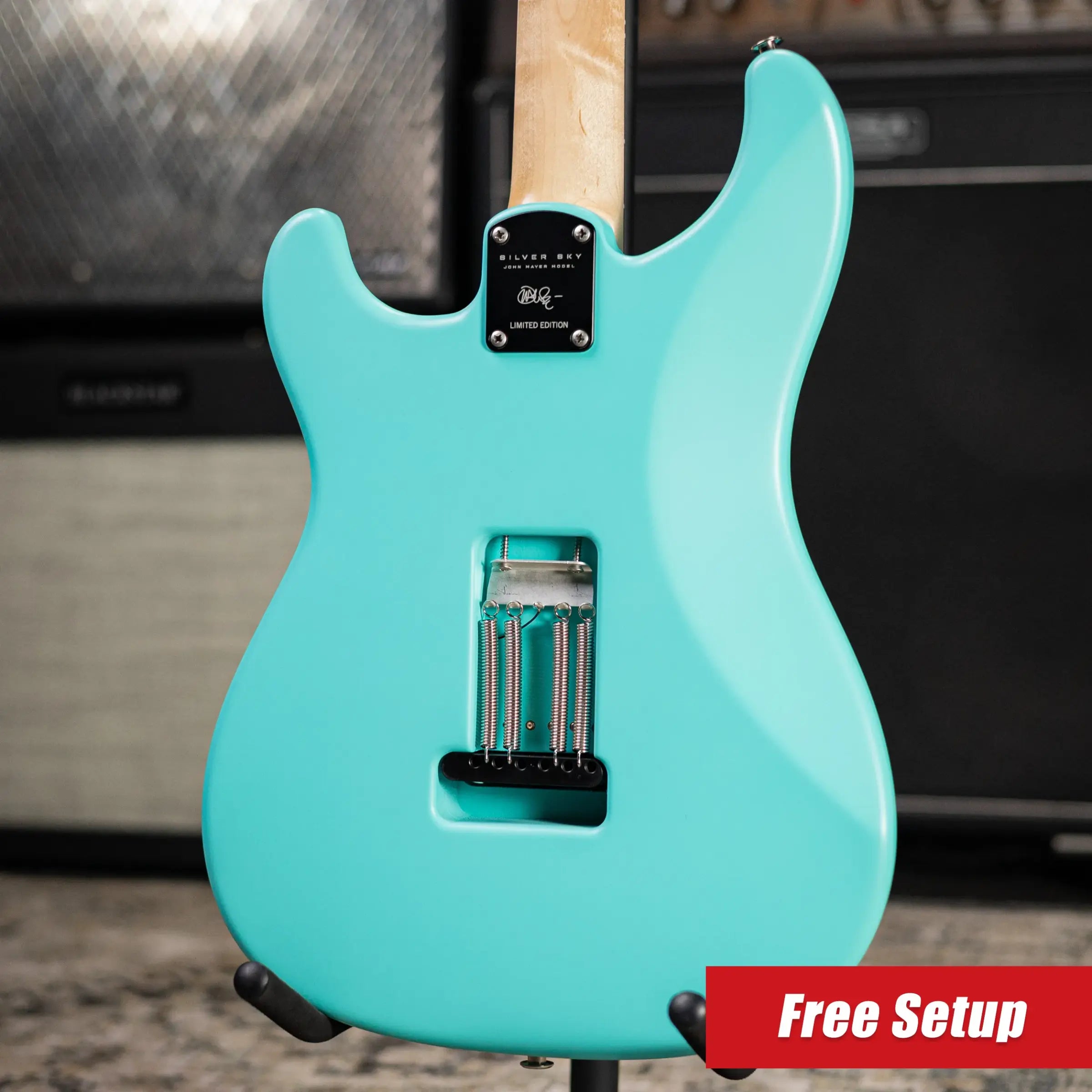 PRS Silver Sky Limited Edition Electric Guitar - Wild Blue with Gig Bag