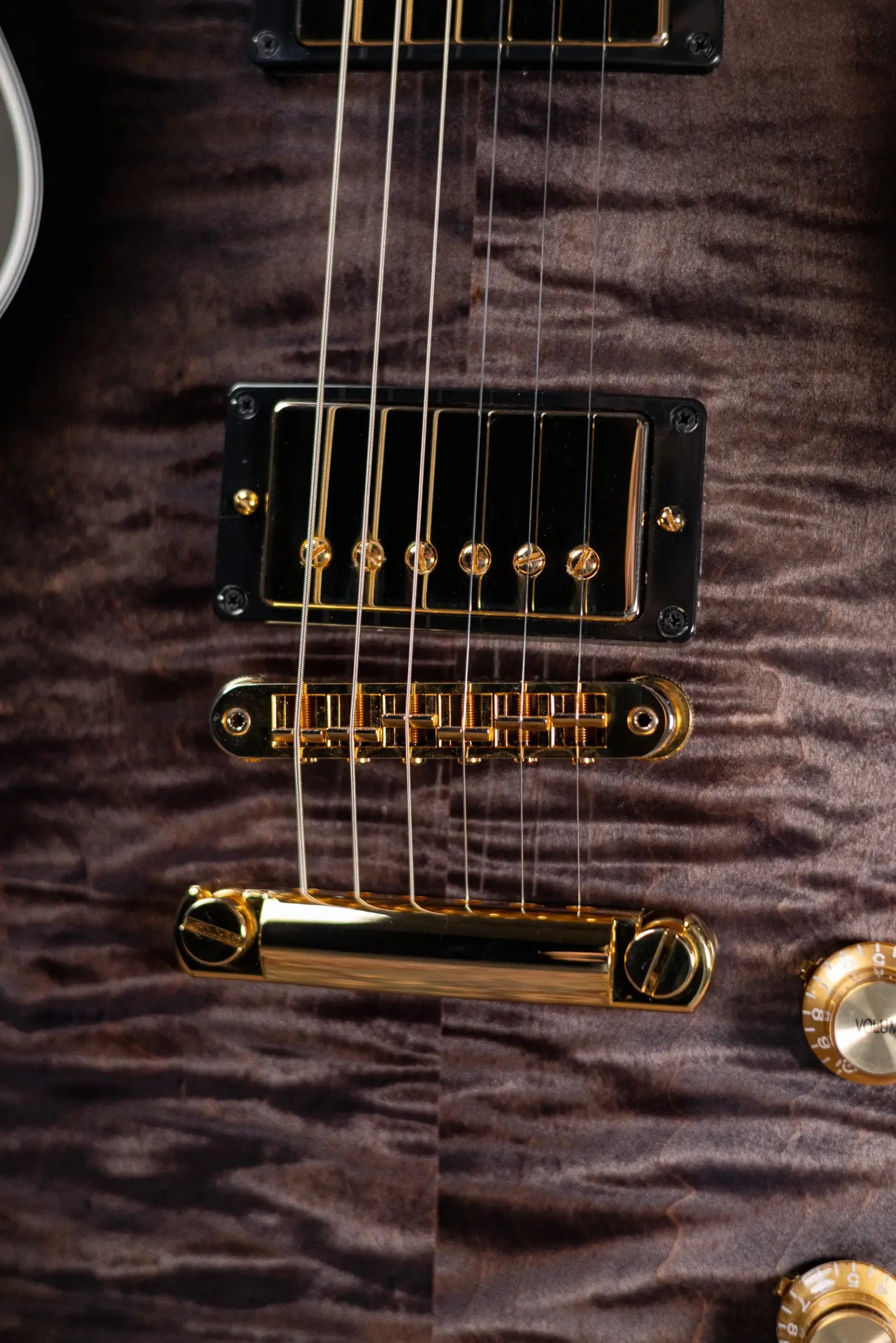 Gibson Les Paul Modern Supreme Electric Guitar - Translucent Ebony Burst with Hardshell Case - Used