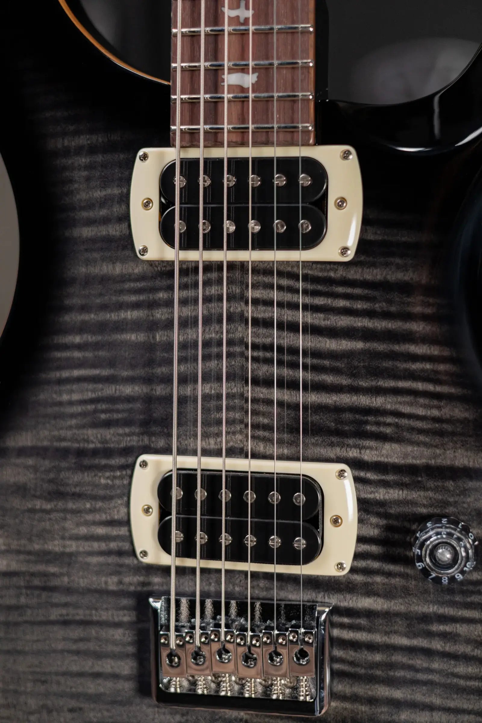 PRS SE 277 Baritone Electric Guitar - Charcoal Burst with Gig Bag