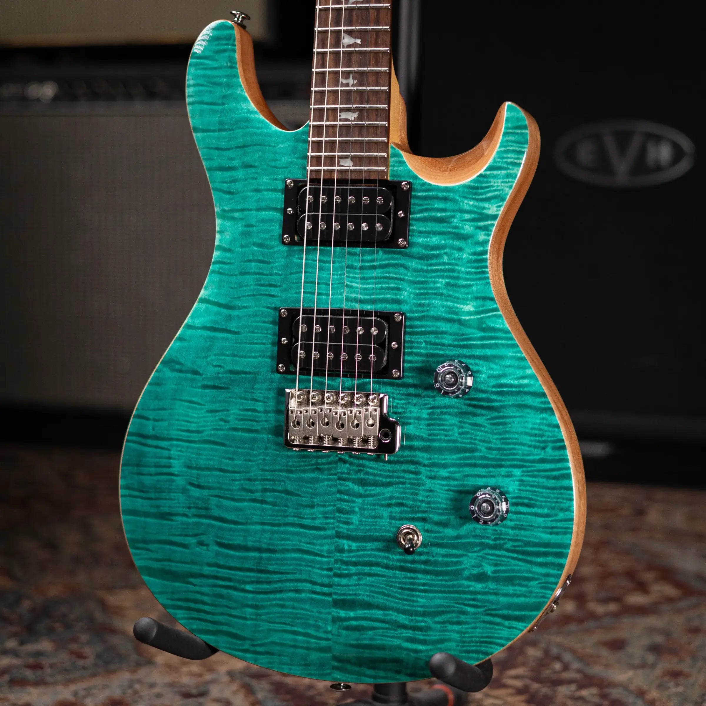 PRS SE CE24 Electric Guitar - Turquoise with Gig Bag - Used