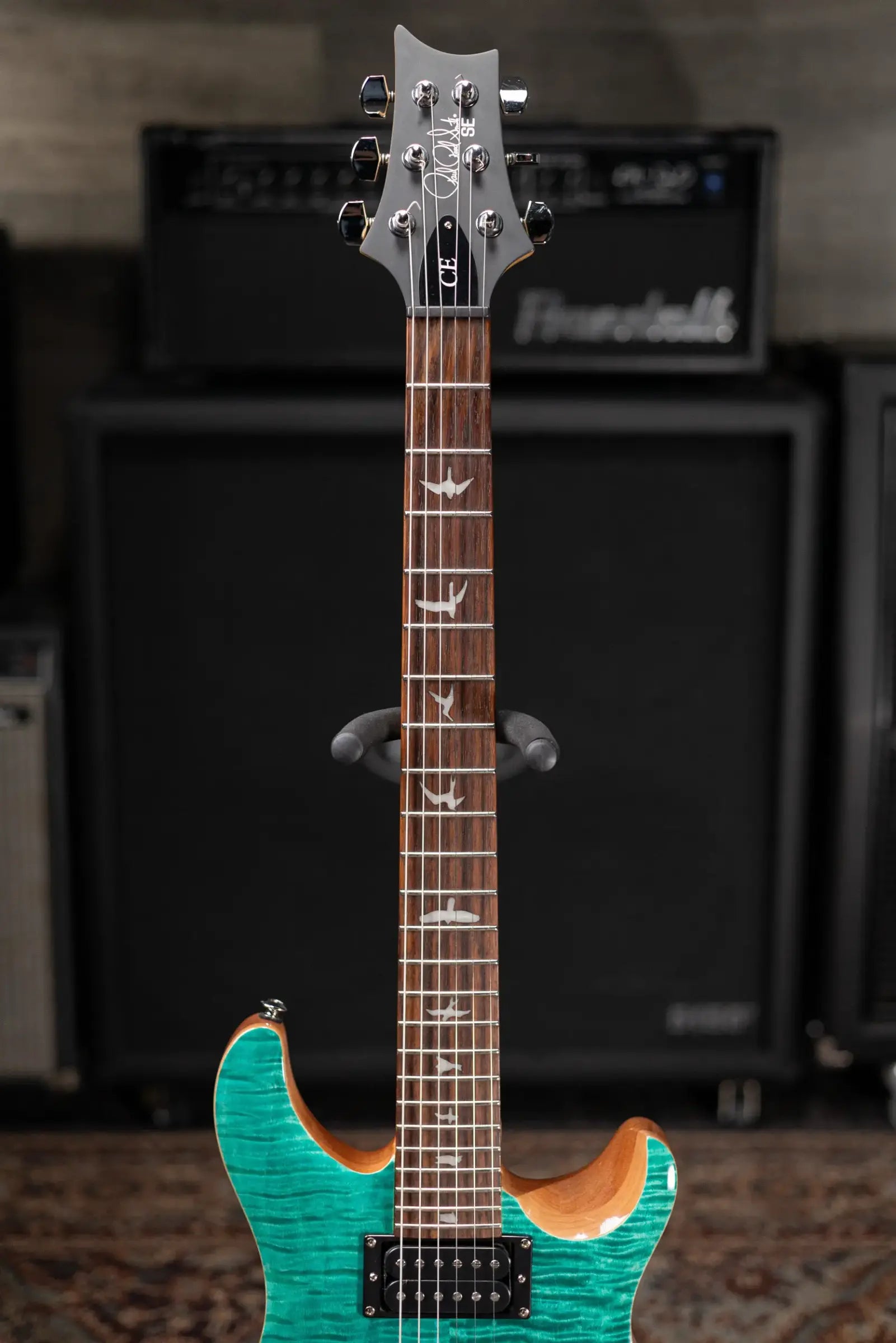 PRS SE CE24 Electric Guitar - Turquoise with Gig Bag - Used