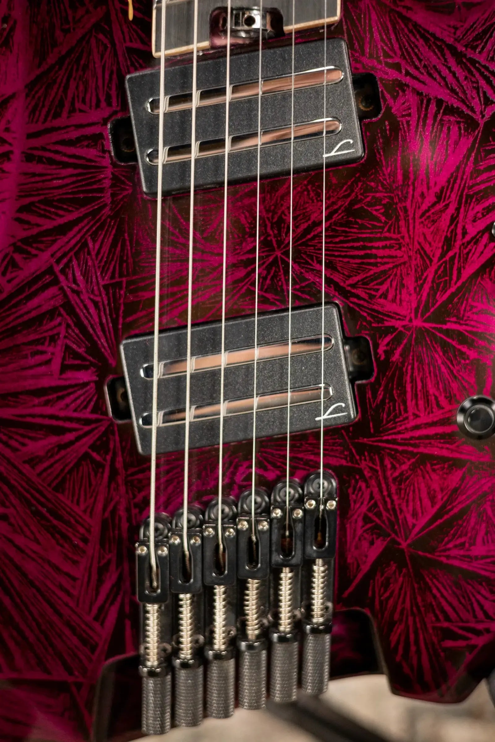 Legator N6F Revenant Bolt-On Multi-Scale Electric Guitar - Gloss Purple Rain
