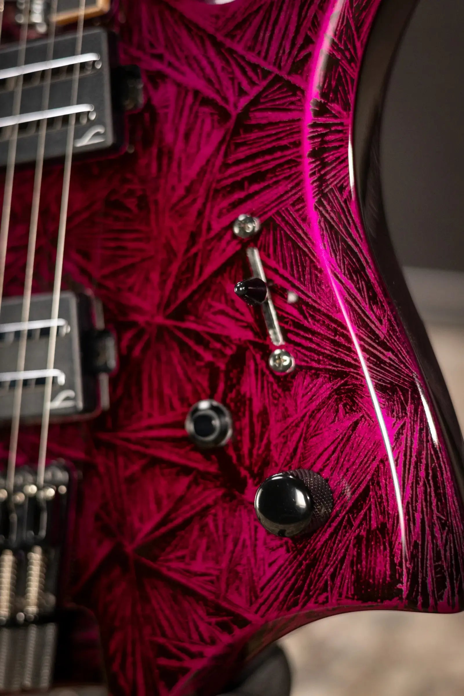Legator N6F Revenant Bolt-On Multi-Scale Electric Guitar - Gloss Purple Rain