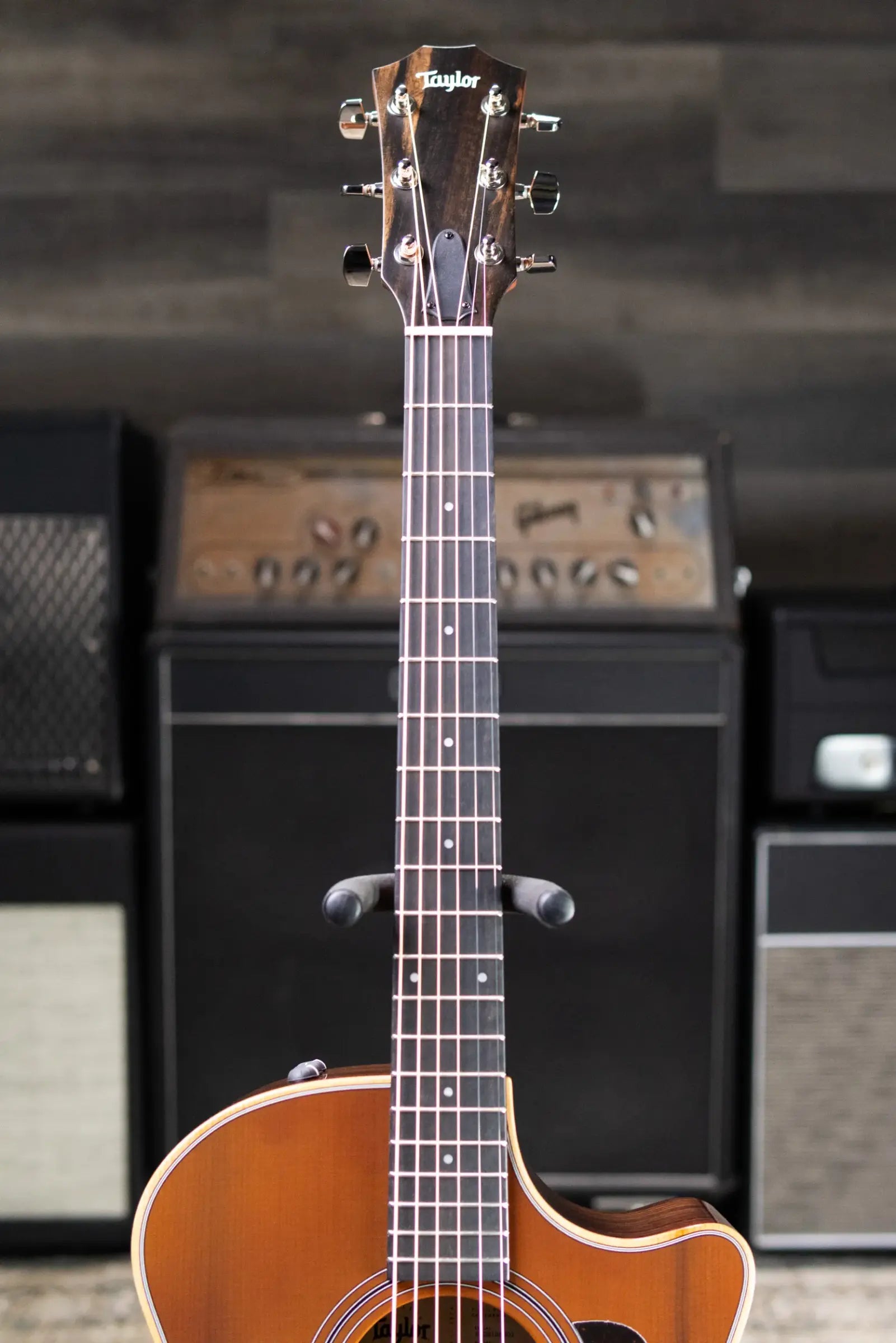 Taylor 414ce Studio Special Edition Acoustic/Electric Guitar - Honeyburst with Gig Bag