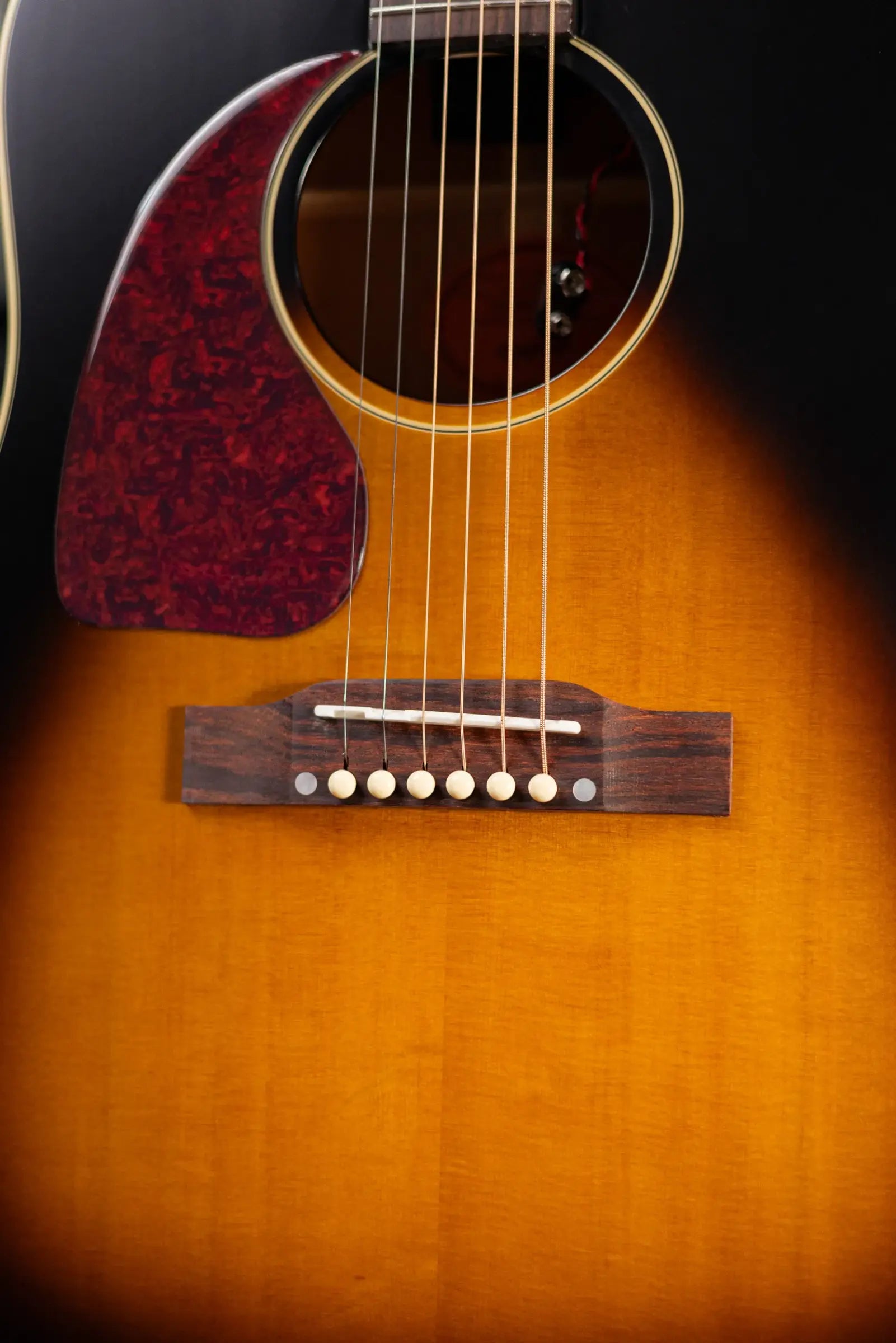Epiphone J-45 Standard Acoustic/Electric Guitar - Vintage Sunburst with Gig Bag