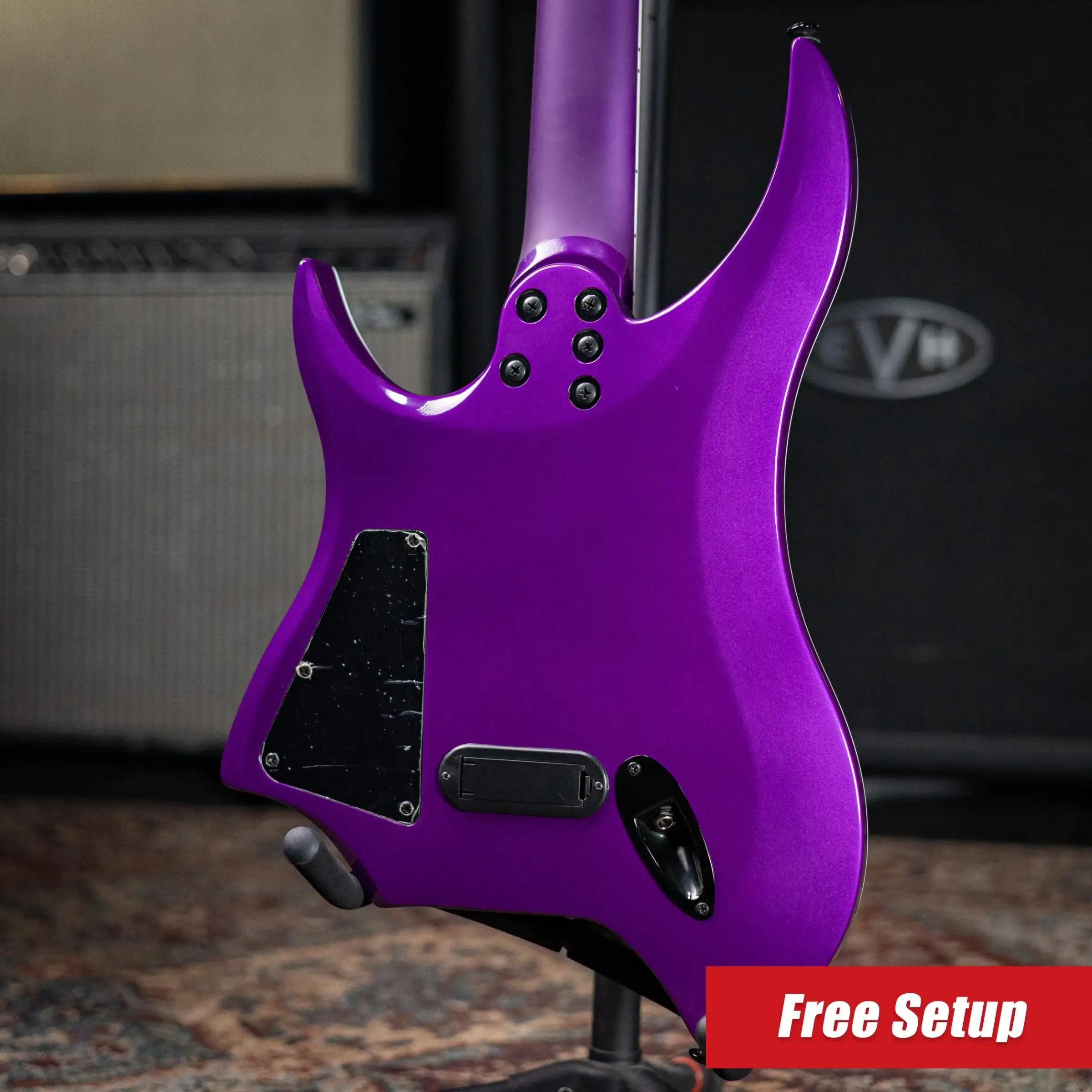 Legator R6SS Revenant Bolt-On Electric Guitar - Gloss Purple - B-Stock