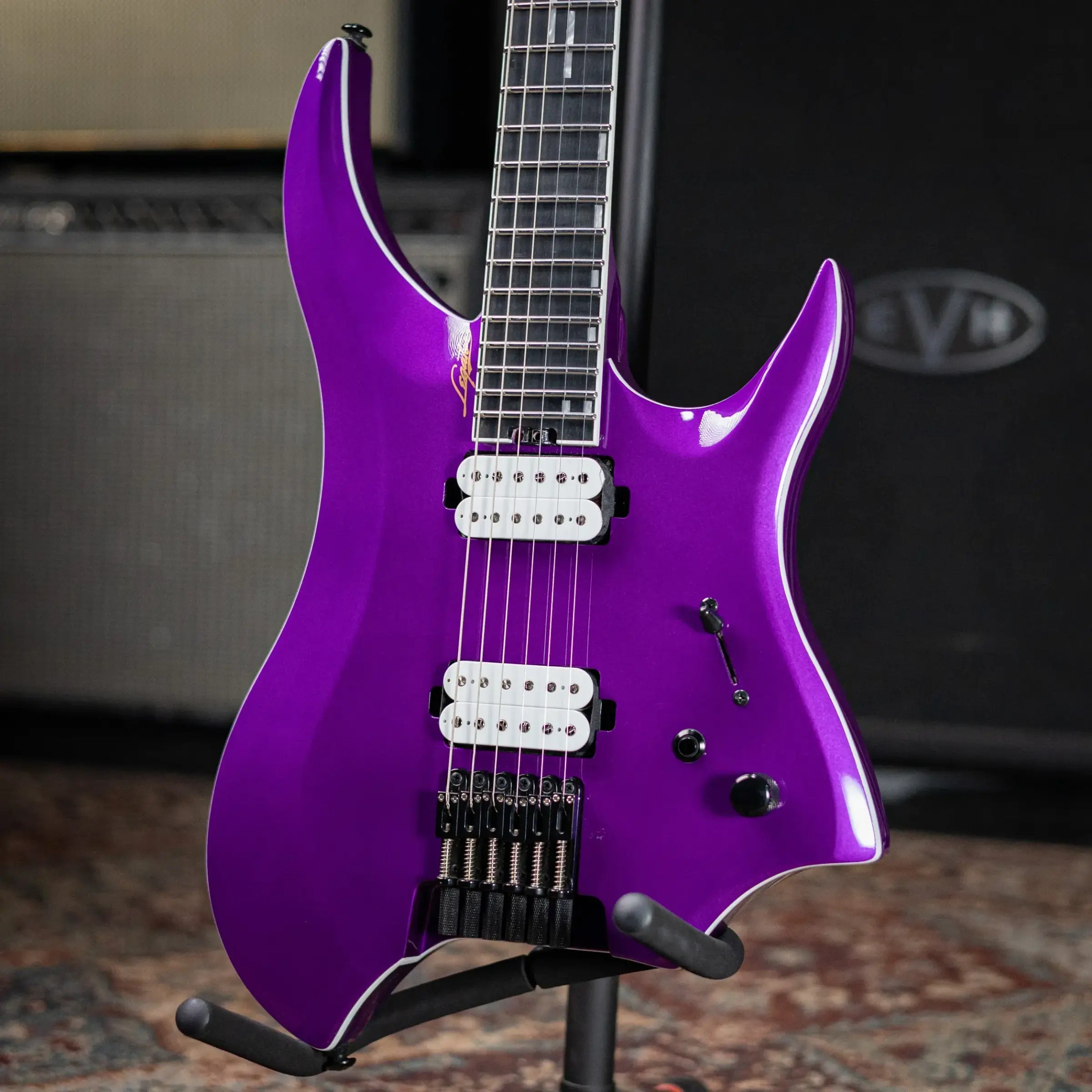 Legator R6SS Revenant Bolt-On Electric Guitar - Gloss Purple - B-Stock