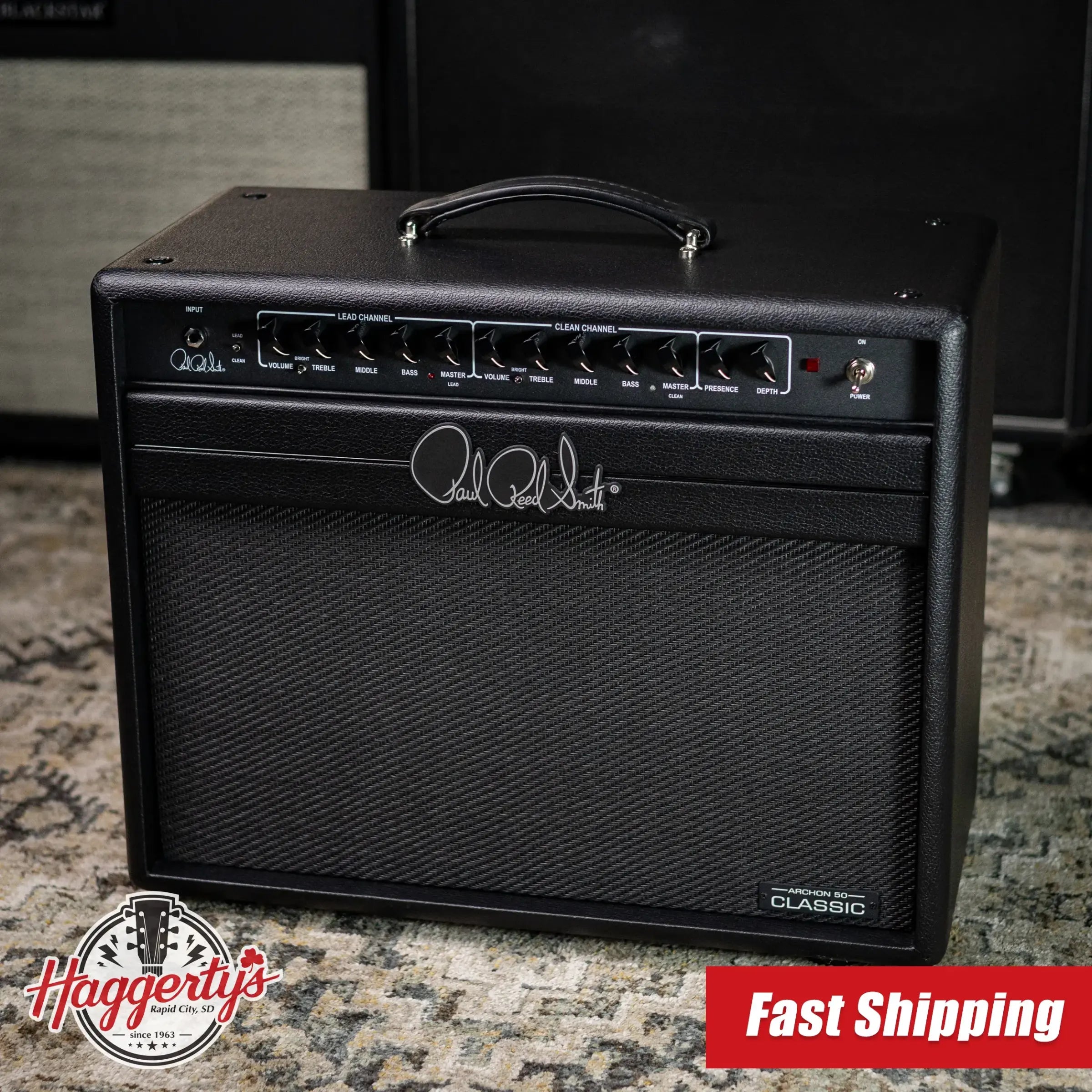 PRS Archon Classic 50 1x12 Combo Guitar Amplifier - Stealth Black