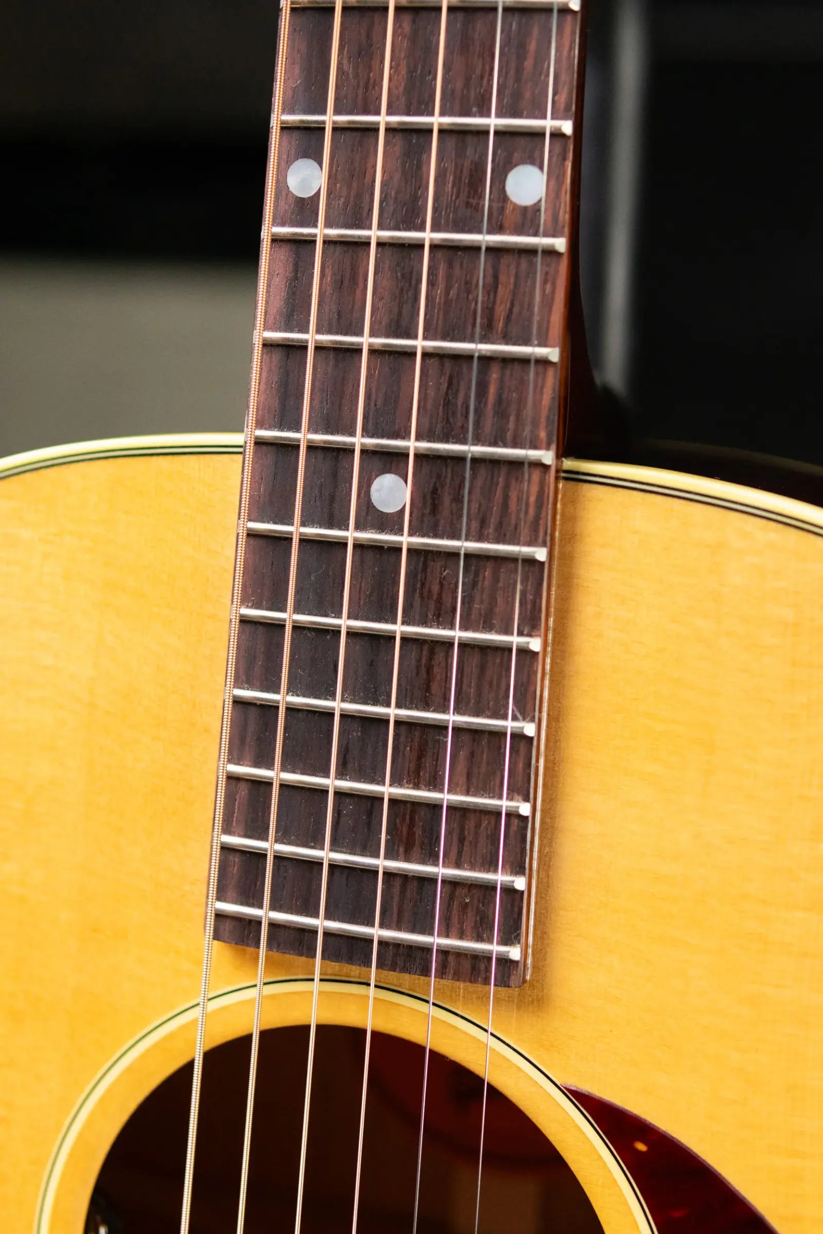 Gibson LG-2 50s Original Acoustic/Electric Guitar - Antique Natural with Hardshell Case