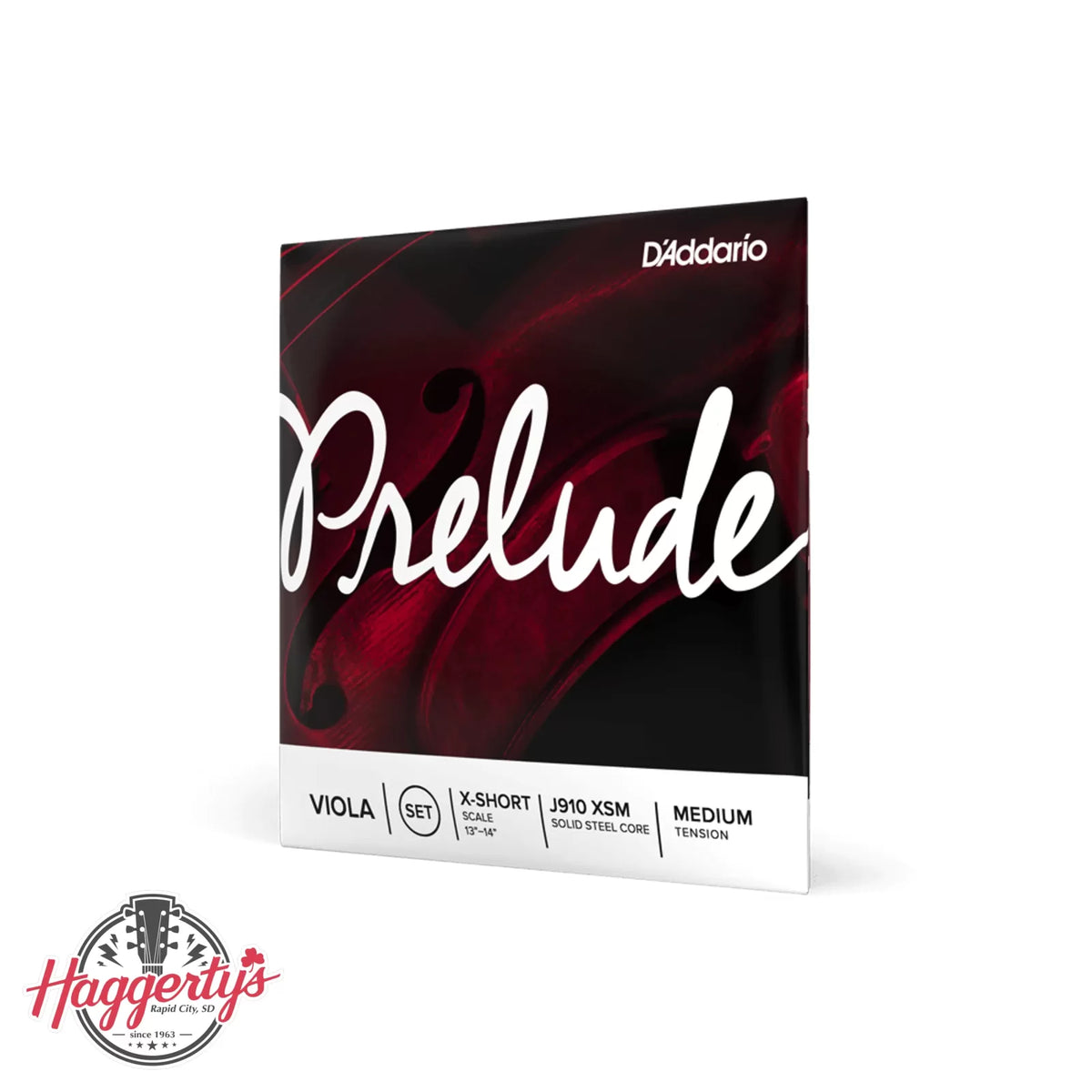 D'Addario Prelude Viola String Set Extra Short Scale Medium Tension