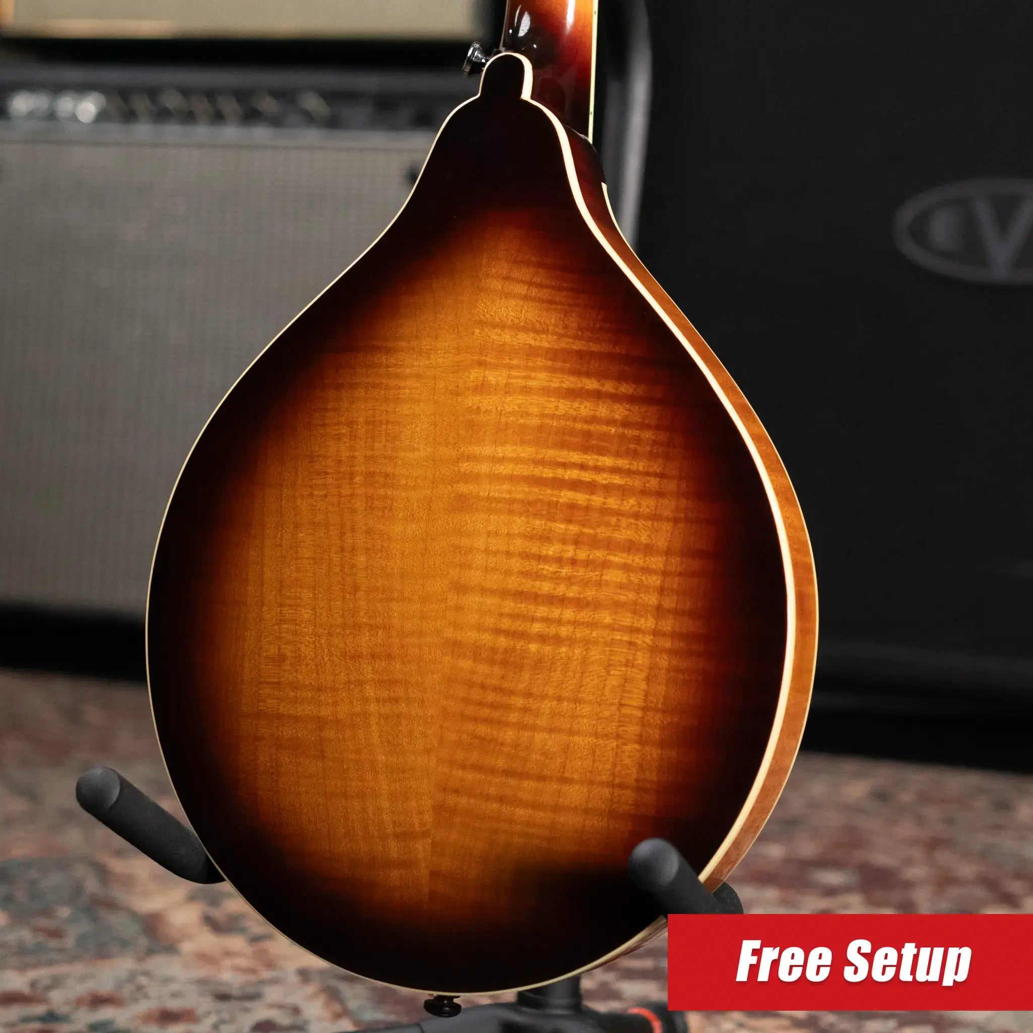 JBovier A4 A-Style Mandolin Violin Sunburst with Hardshell Case - Used
