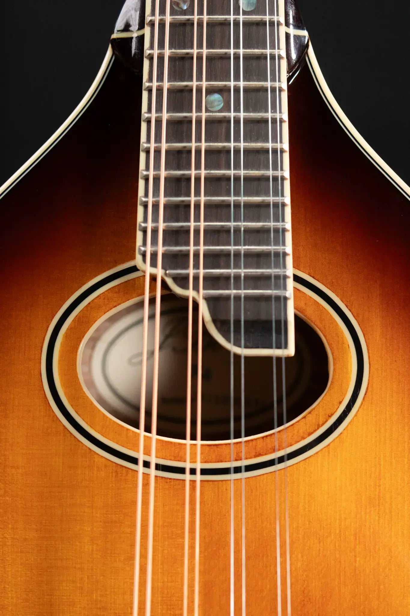 JBovier A4 A-Style Mandolin Violin Sunburst with Hardshell Case - Used