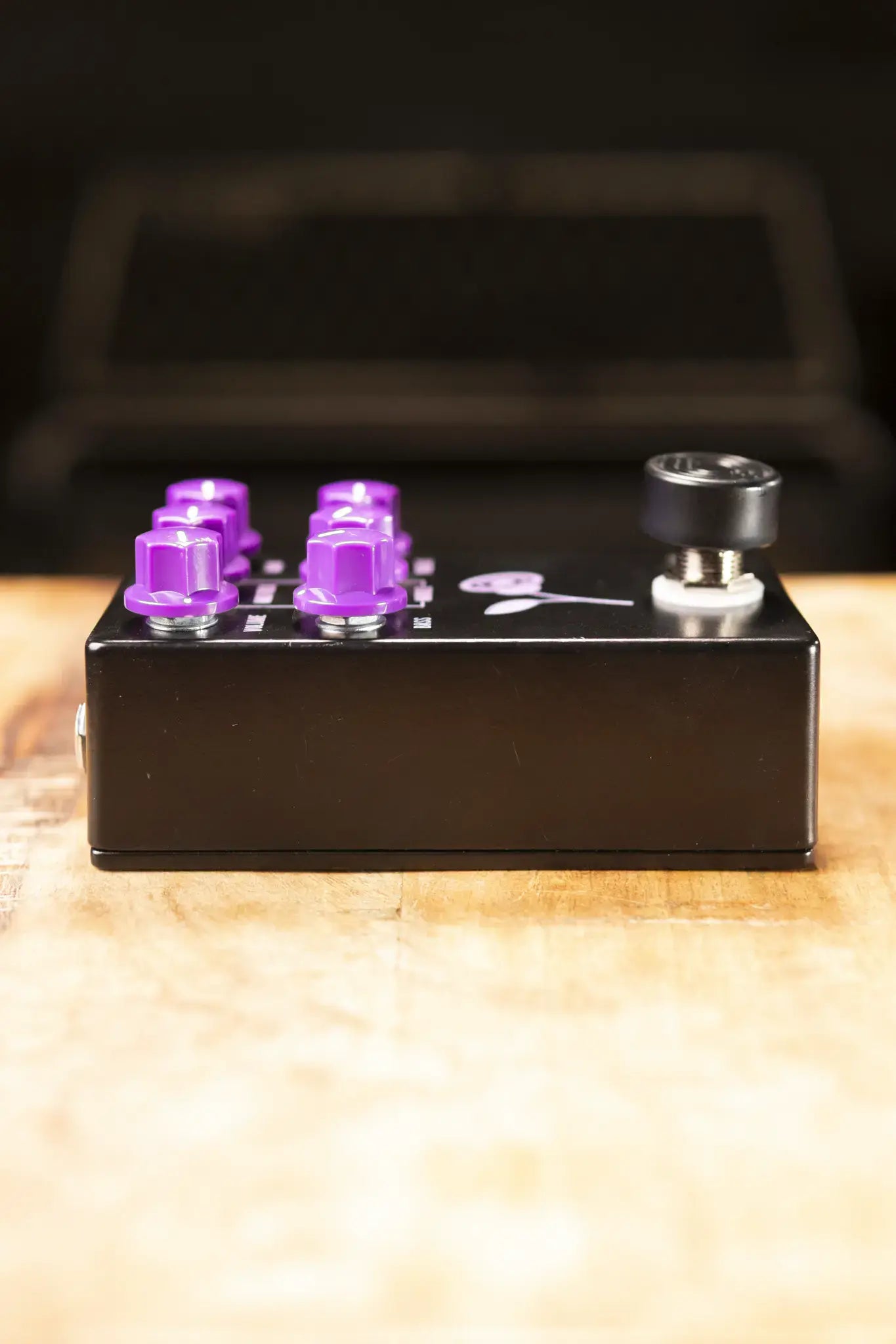 JHS The Violet Lari Basilio Distortion/Overdrive Pedal - Black - Used